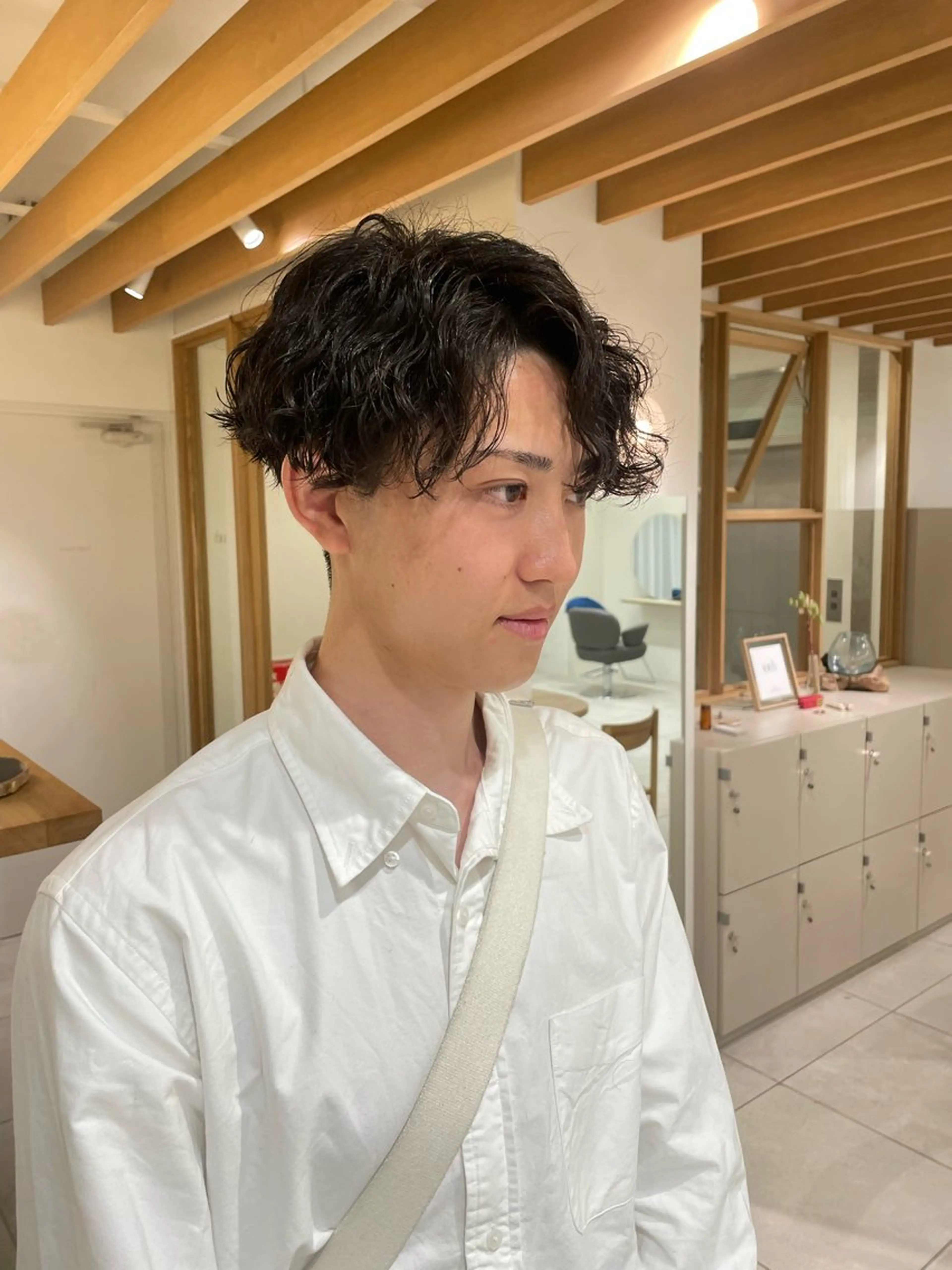 パーマ メンズ メンズパーマ 矢場町/酸性ストレー ト/ボブパーマのヘアスタイル