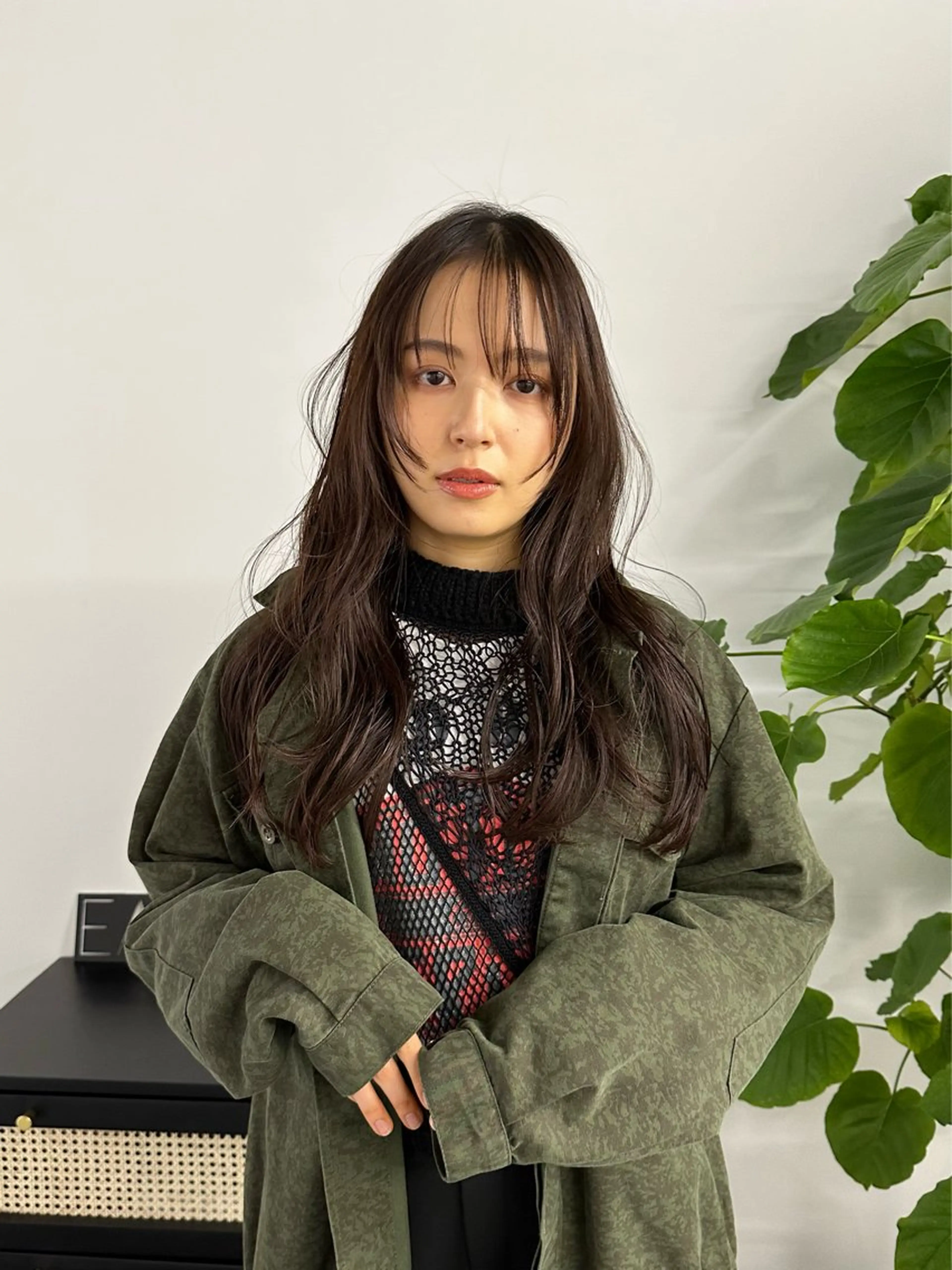ロング カラー レイヤーカット LEANE THE TOKYO所属・レイヤーカット無料/ 青山/荒谷進介のヘアスタイル
