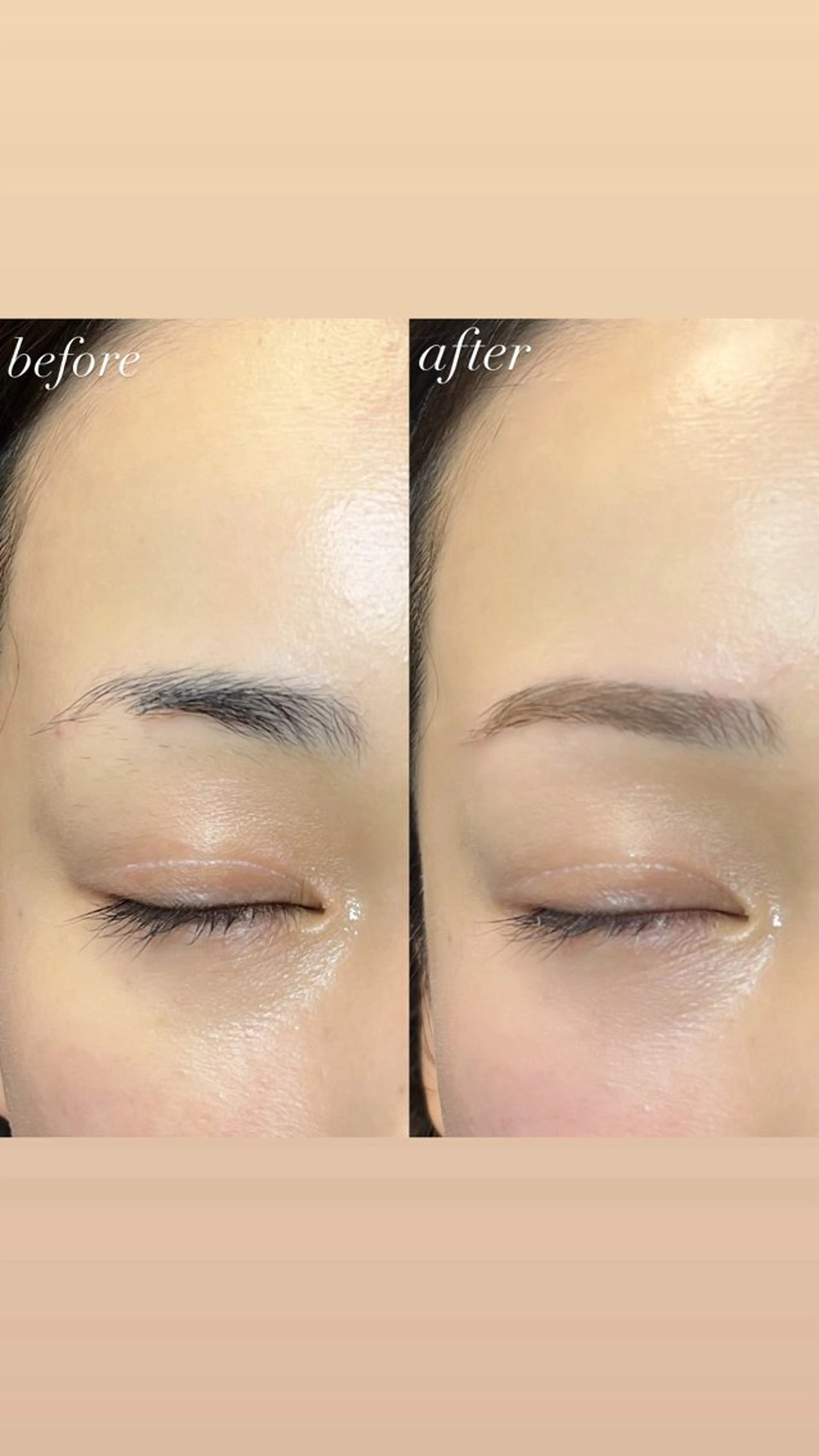 アイブロウ ワックス脱毛 seReno eyebrow&eyelash横浜店所属・seReno KOHAKUの眉毛・アイブロウイメージ