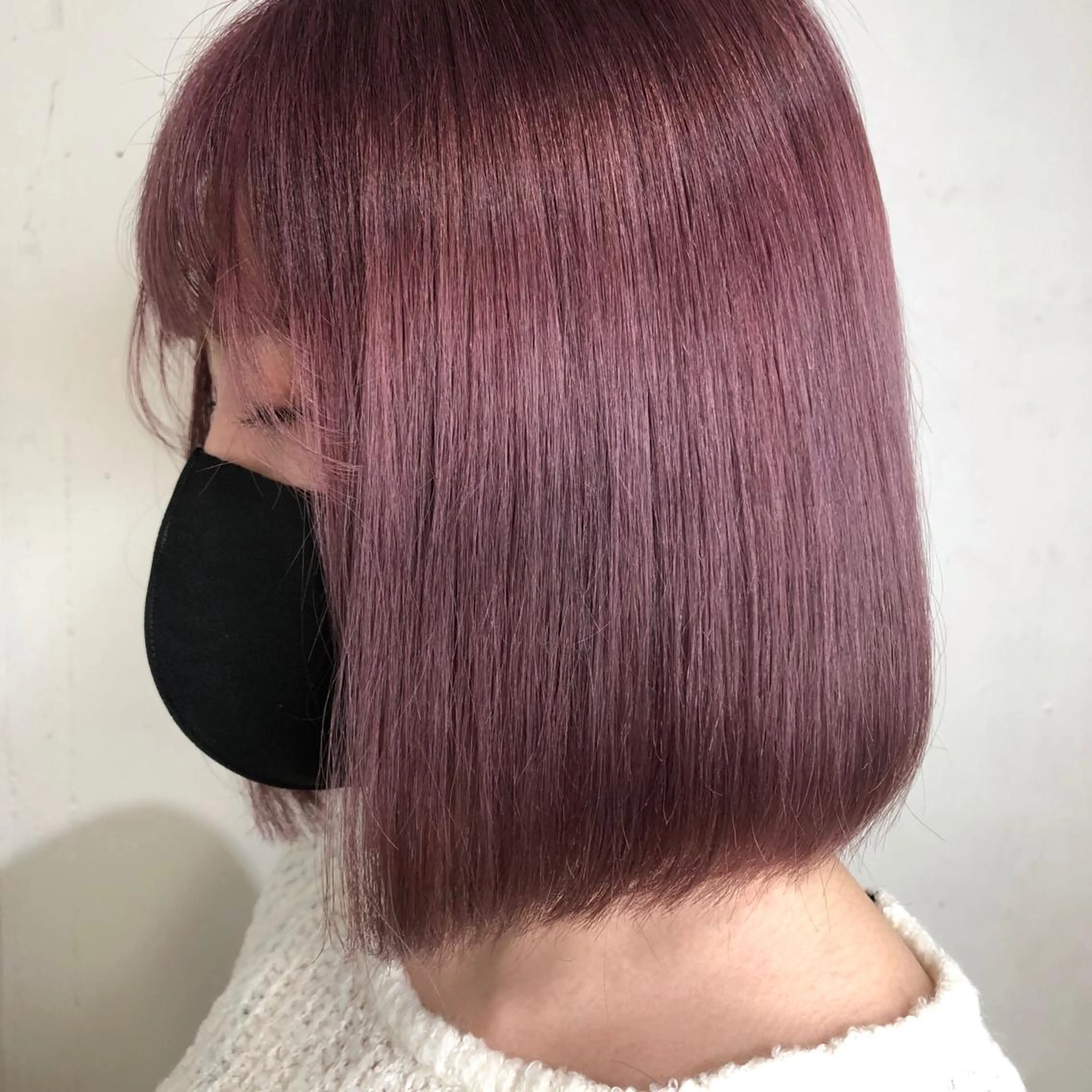 ミディアム カラー パーマ ヘアアレンジ 八巻 晴香のヘアスタイル
