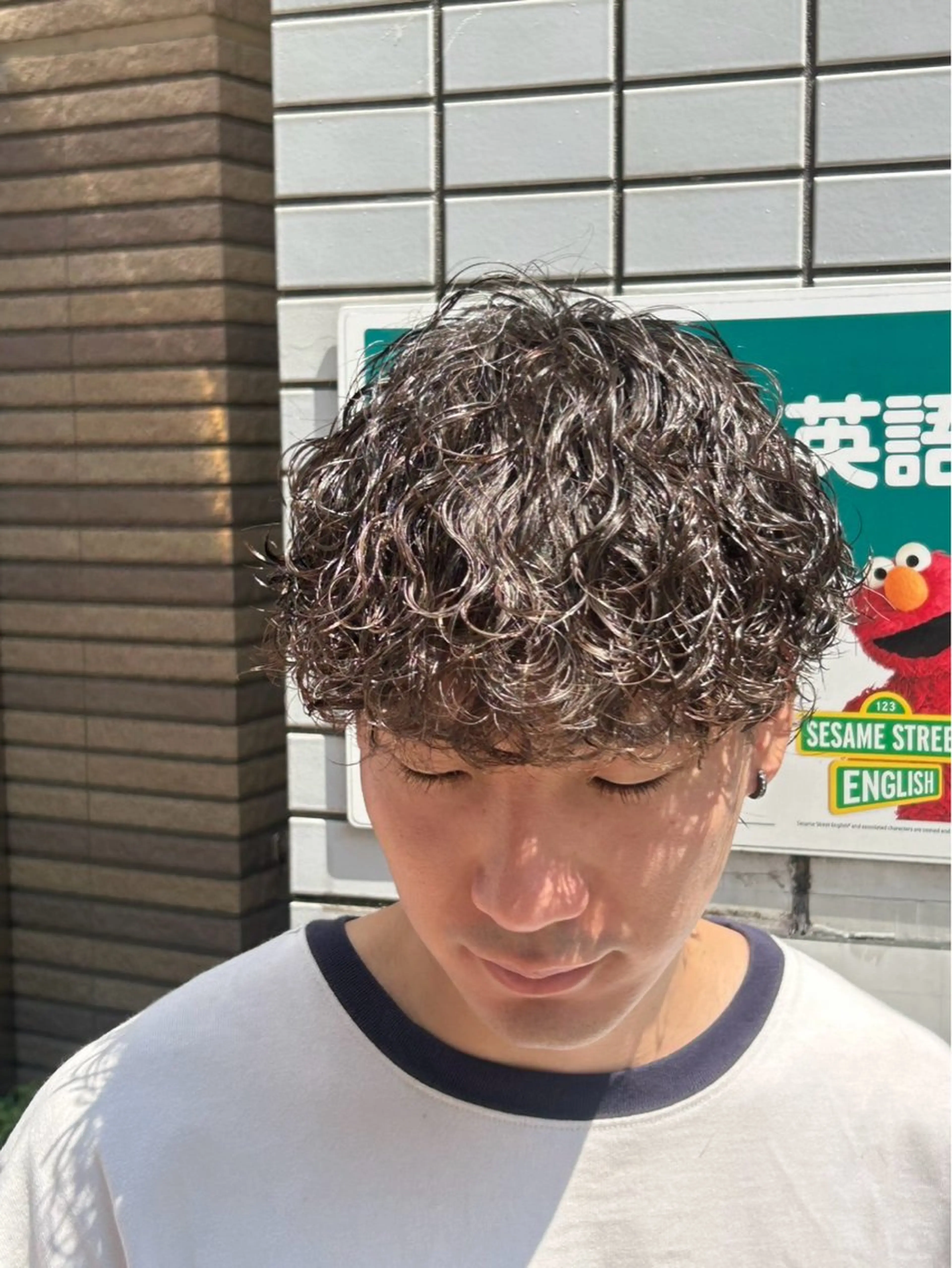 パーマ メンズ カット パーマ メンズ特化✨️ 韓国風パーマ🔥一八のヘアスタイル