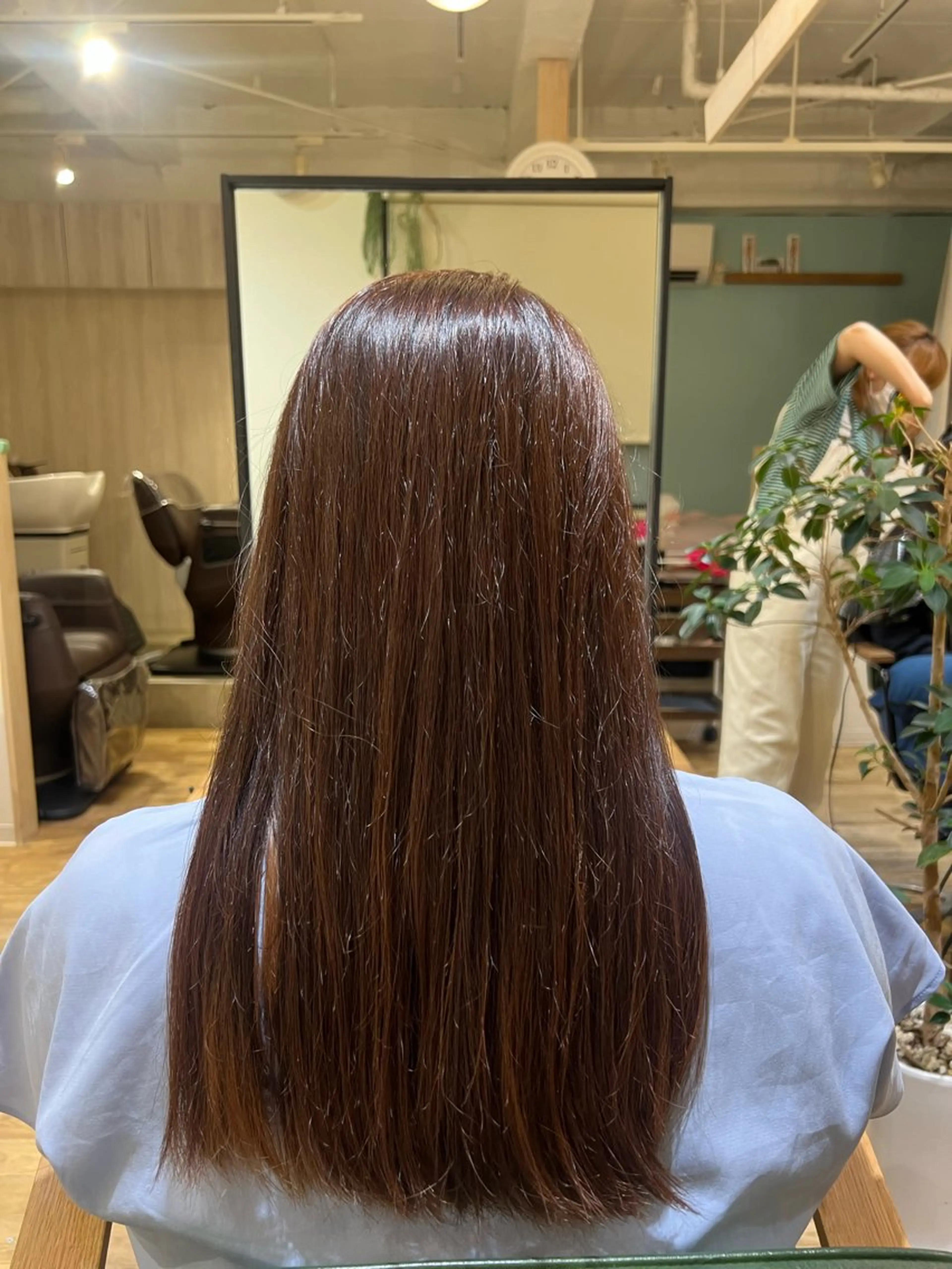 カラー カット ヘアカラー 艶カラー🫧 推しカラー🧸楽歌のヘアスタイル