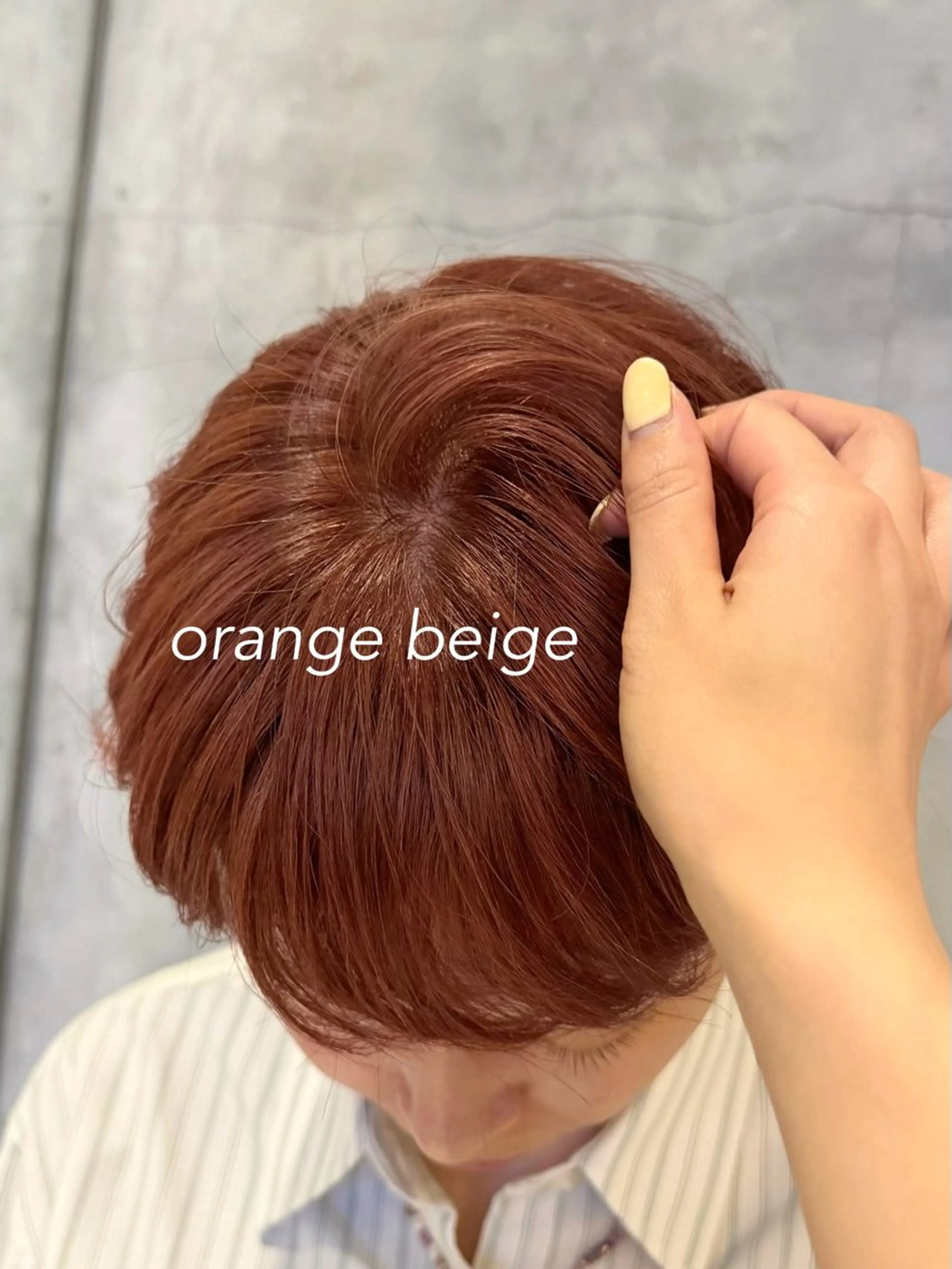 セミロング カラー ヘアアレンジ ブリーチ ダブルカラー ブリーチなしカラー ボブ 暖色ダブルカラーボブ レイヤー🌈Ainaのヘアスタイル