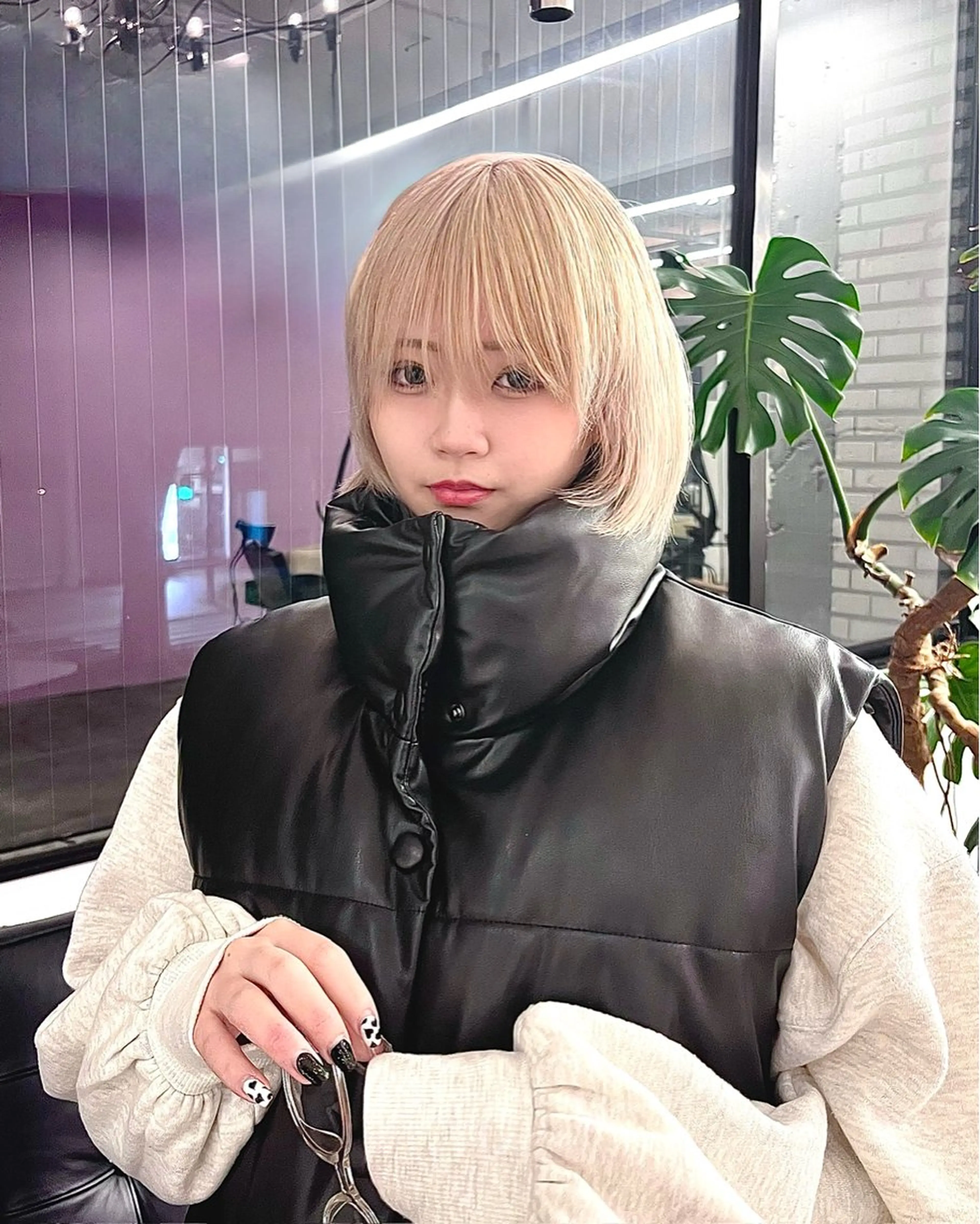 ミディアム カラー ブリーチ ケアブリーチ ハイトーンカラー ヘアカラー TOTA 唯一無二カラーのヘアスタイル