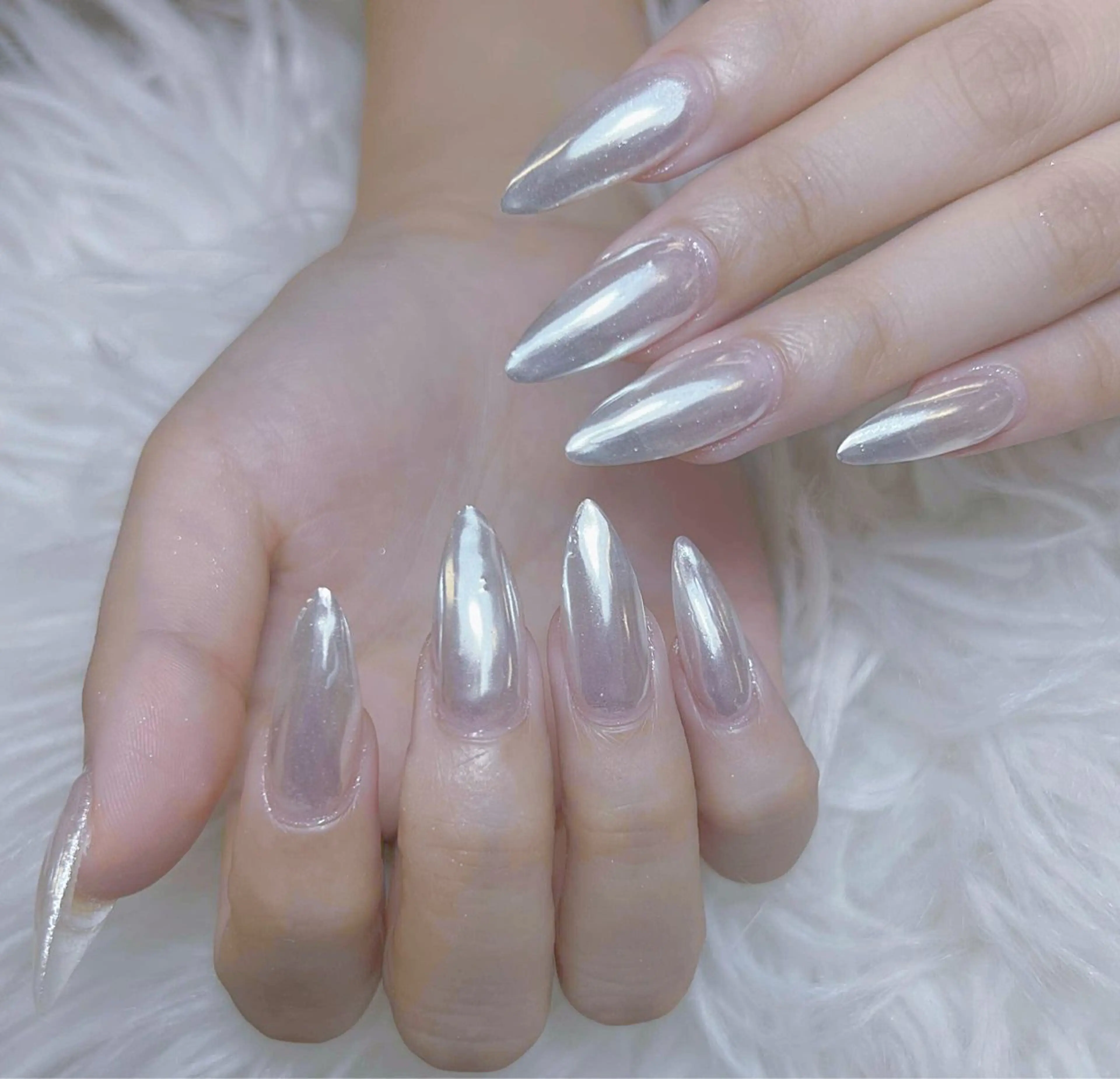 ネイル チークネイル 長さ出し フットネイル マグネットネイル 持ち込み ハンドネイル ANH NAIL ゴテゴテ専門店💎のネイルデザイン