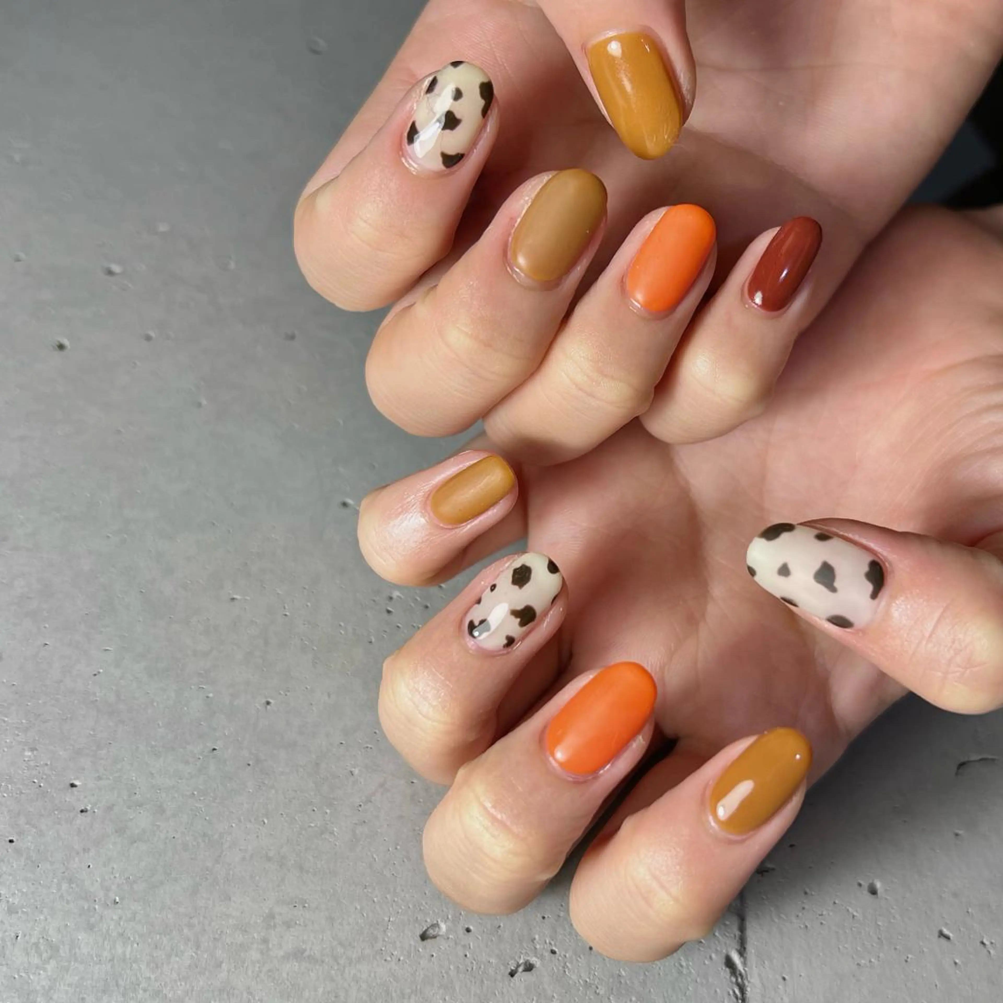 ネイル ハンドネイル nuás nailのネイルデザイン