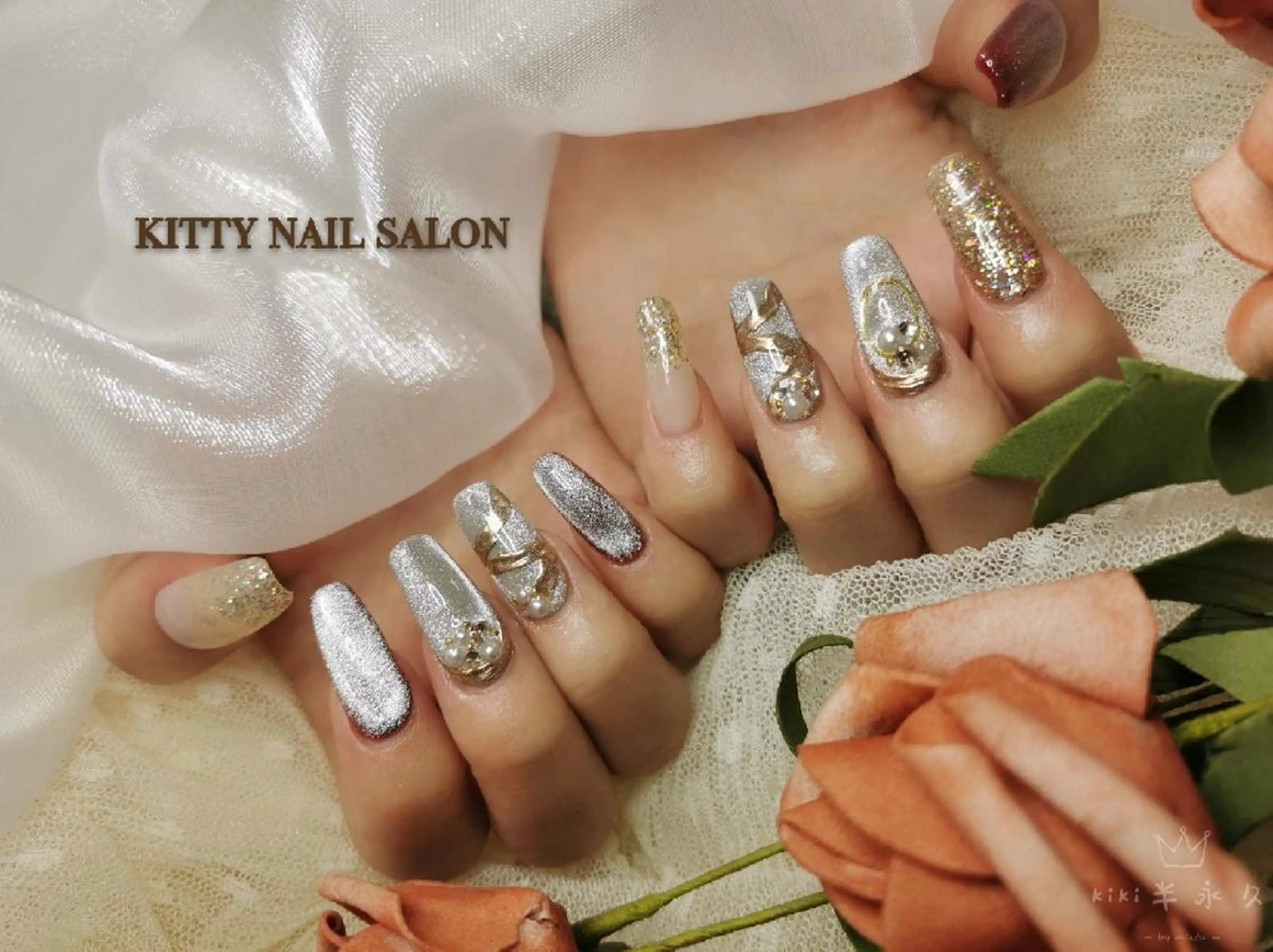 ネイル ハンドネイル kitty nail salonのネイルデザイン
