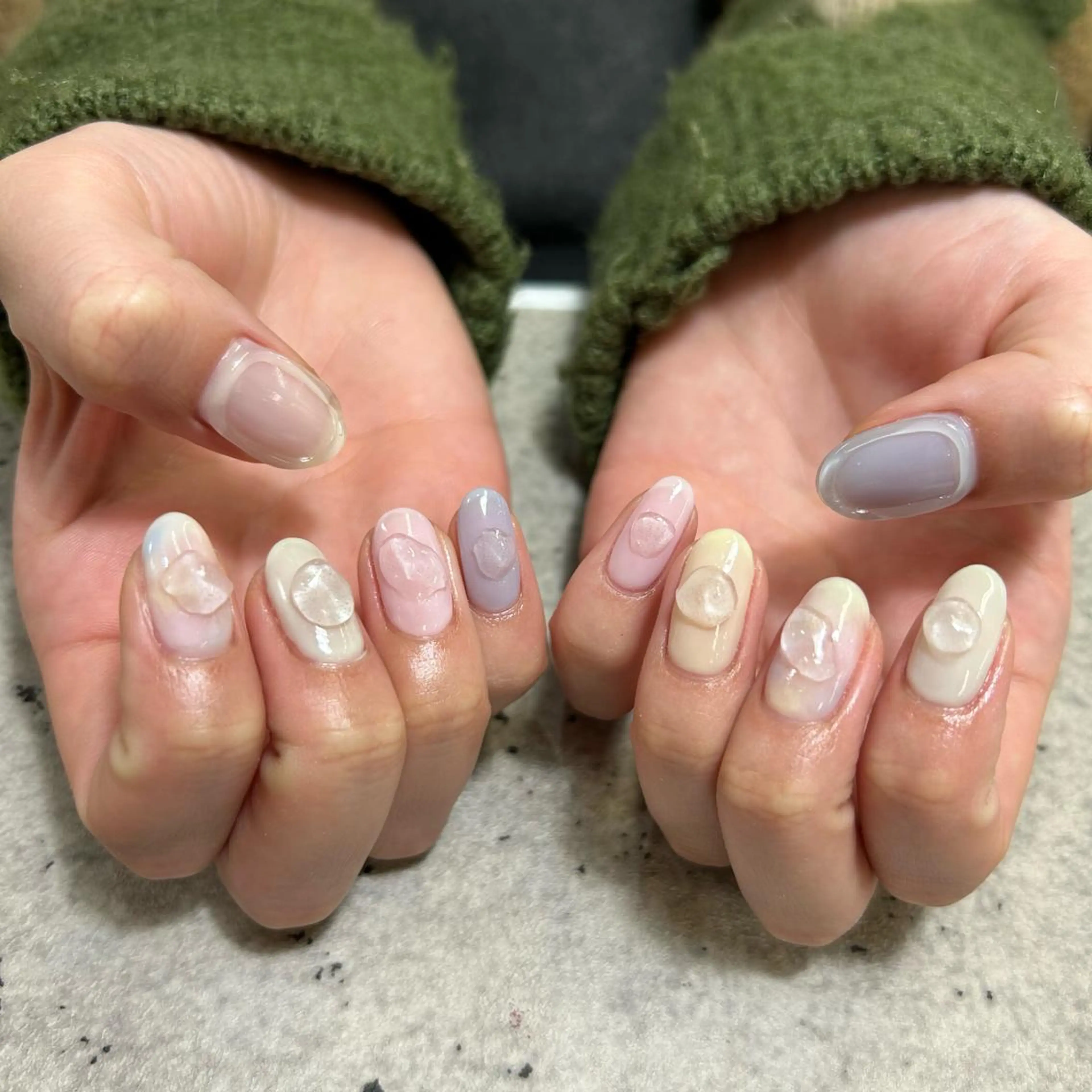 ネイル パステルネイル ♥Zina YUKI♥のネイルデザイン