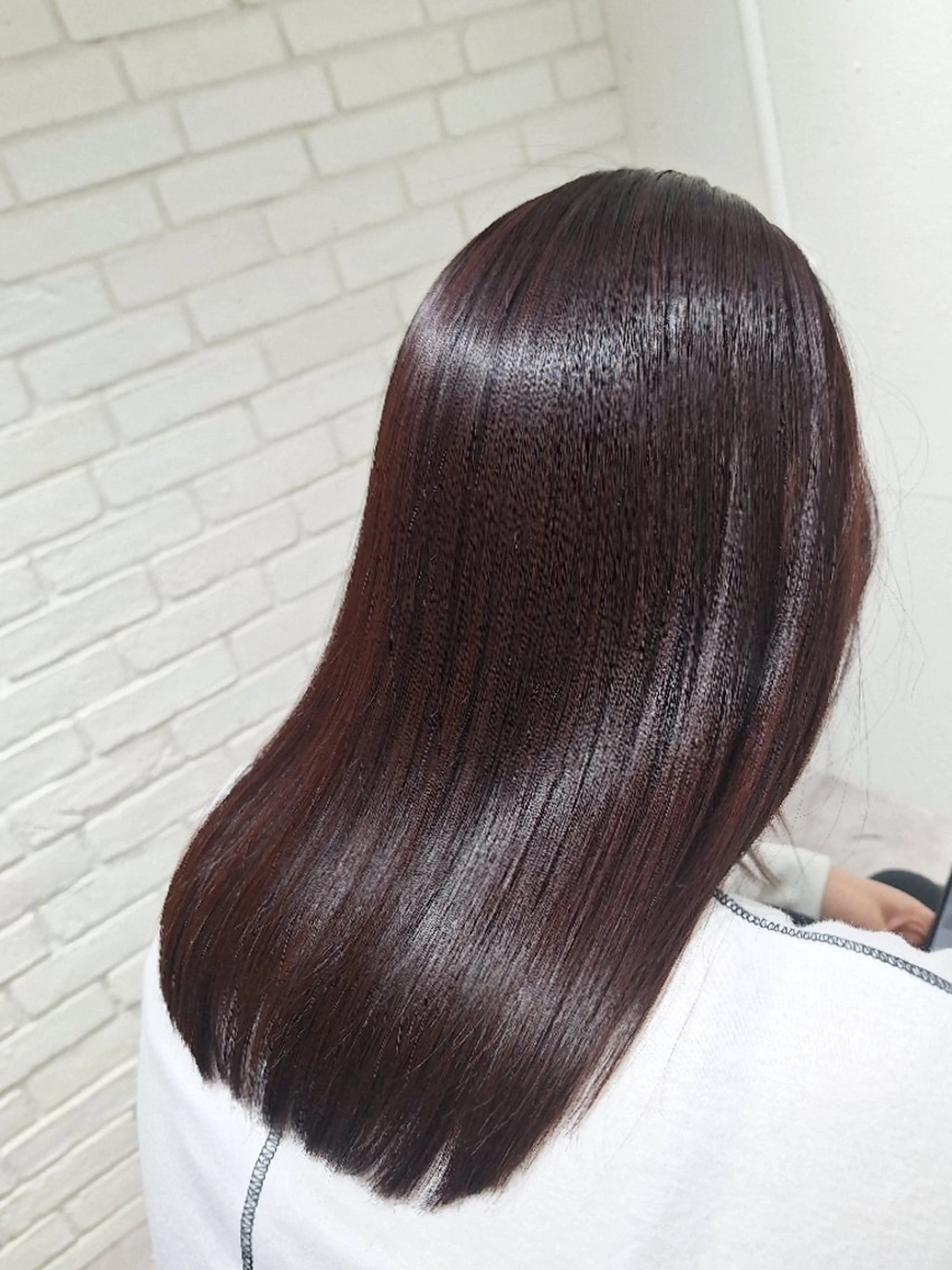 セミロング トリートメント yolo.所属・夜特化型ヘアサロン 𓃱yolo.タナベのヘアスタイル