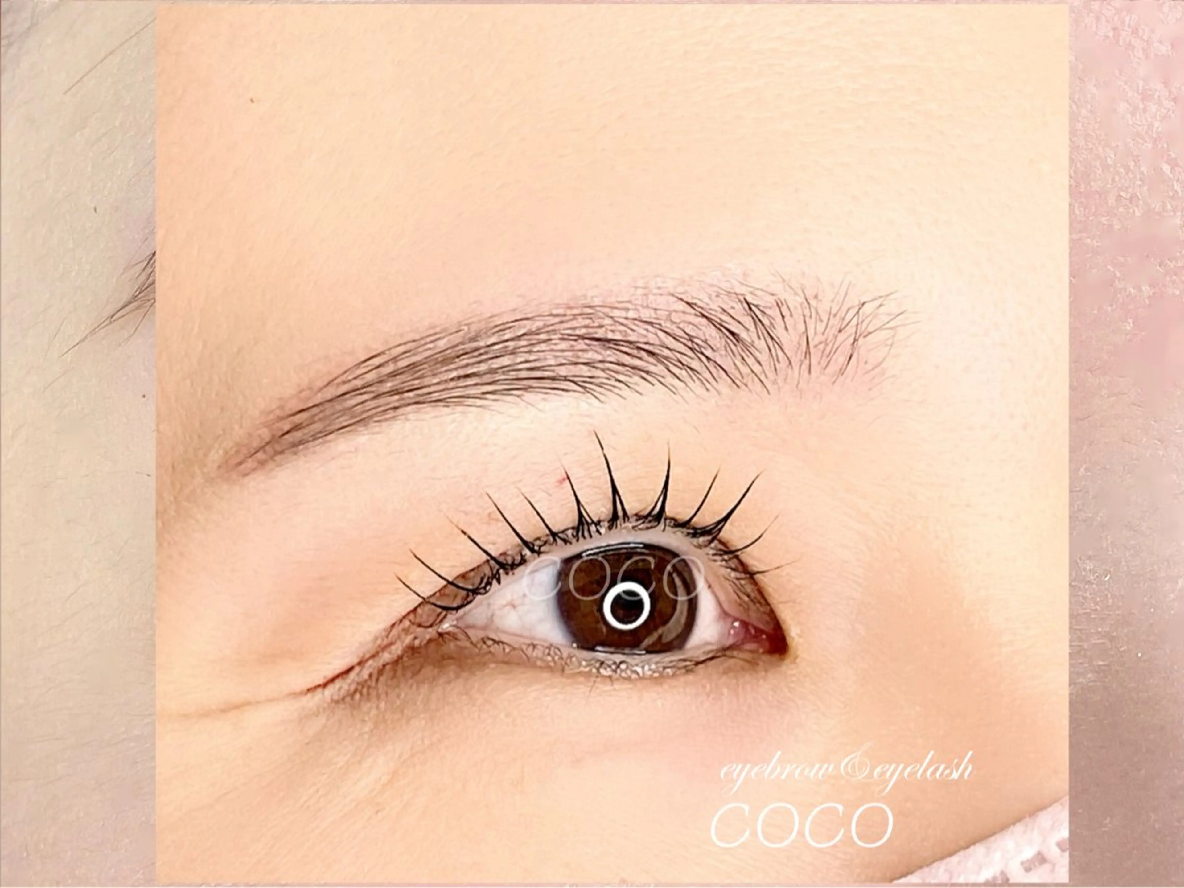 マツエク・マツパ ワックス脱毛 眉カット eyebrow&eyelash COCO所属・salon COCOのマツエク・マツパデザイン