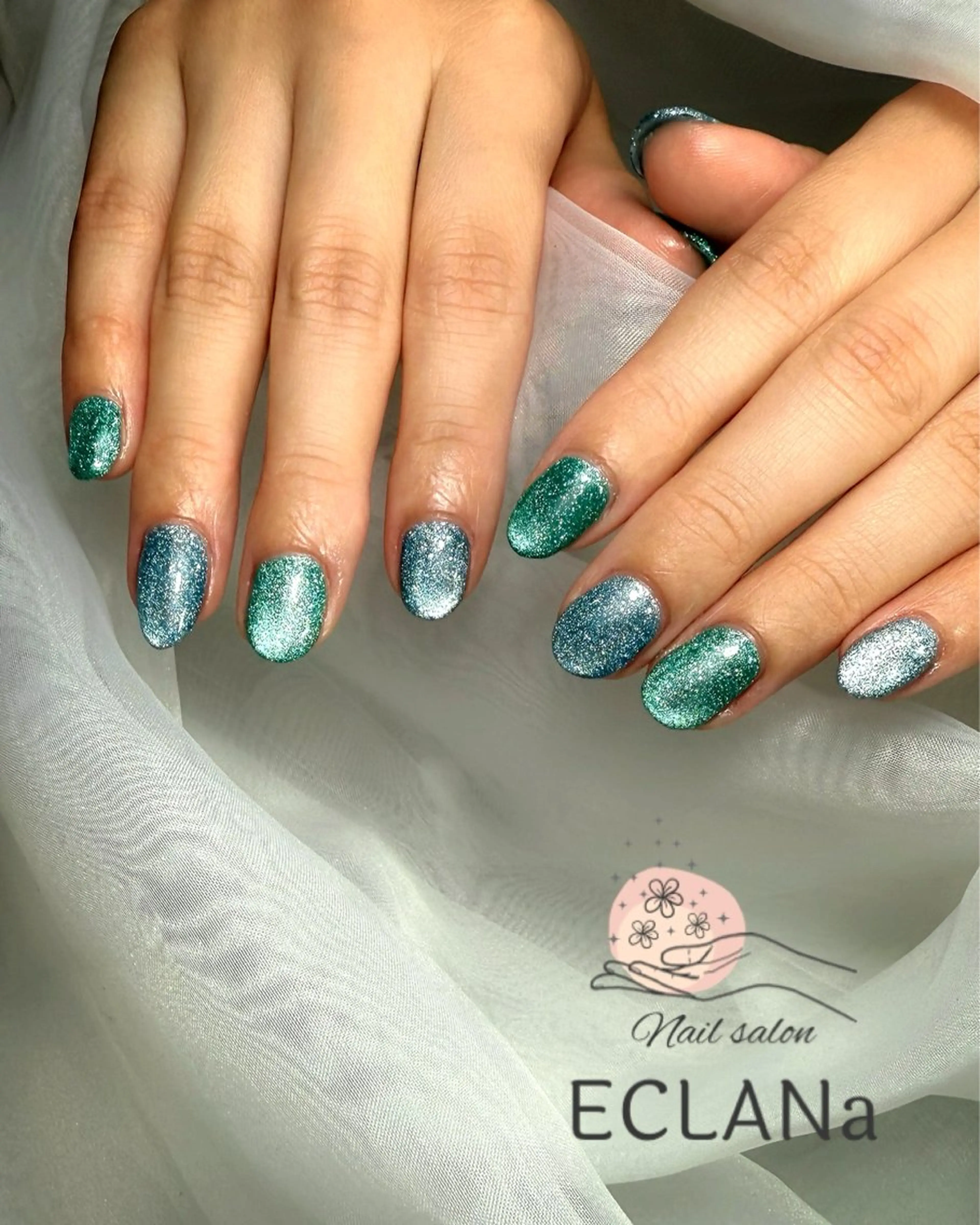 ネイル ハンドネイル Nail salon ECLANaのネイルデザイン