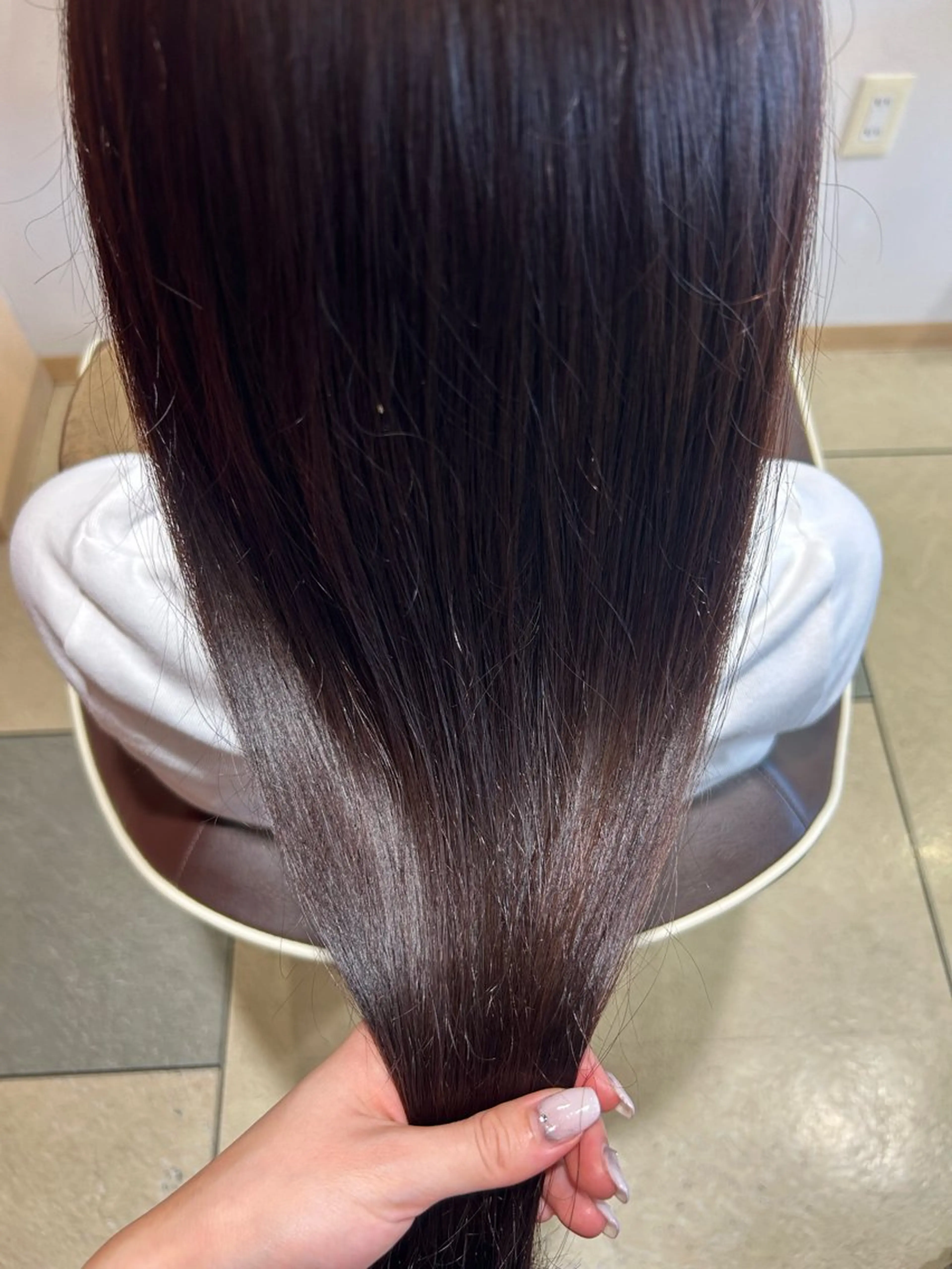 ⭐️ご新規様限定⭐️【カット】+【ケアカラー】+【髪質改善TR】の写真