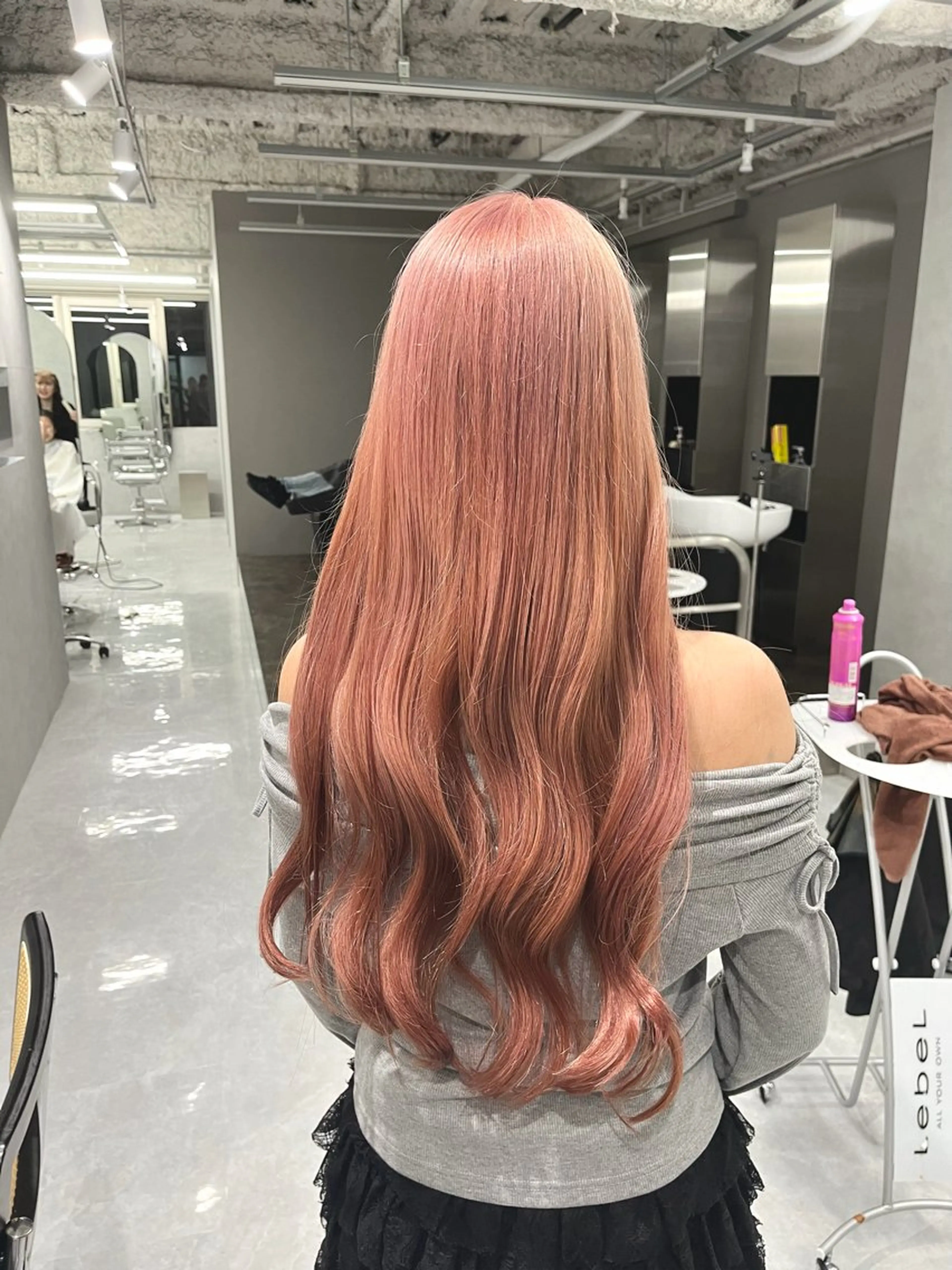 ロング カラー 暖色ハイトーン特化 🥇Mioのヘアスタイル