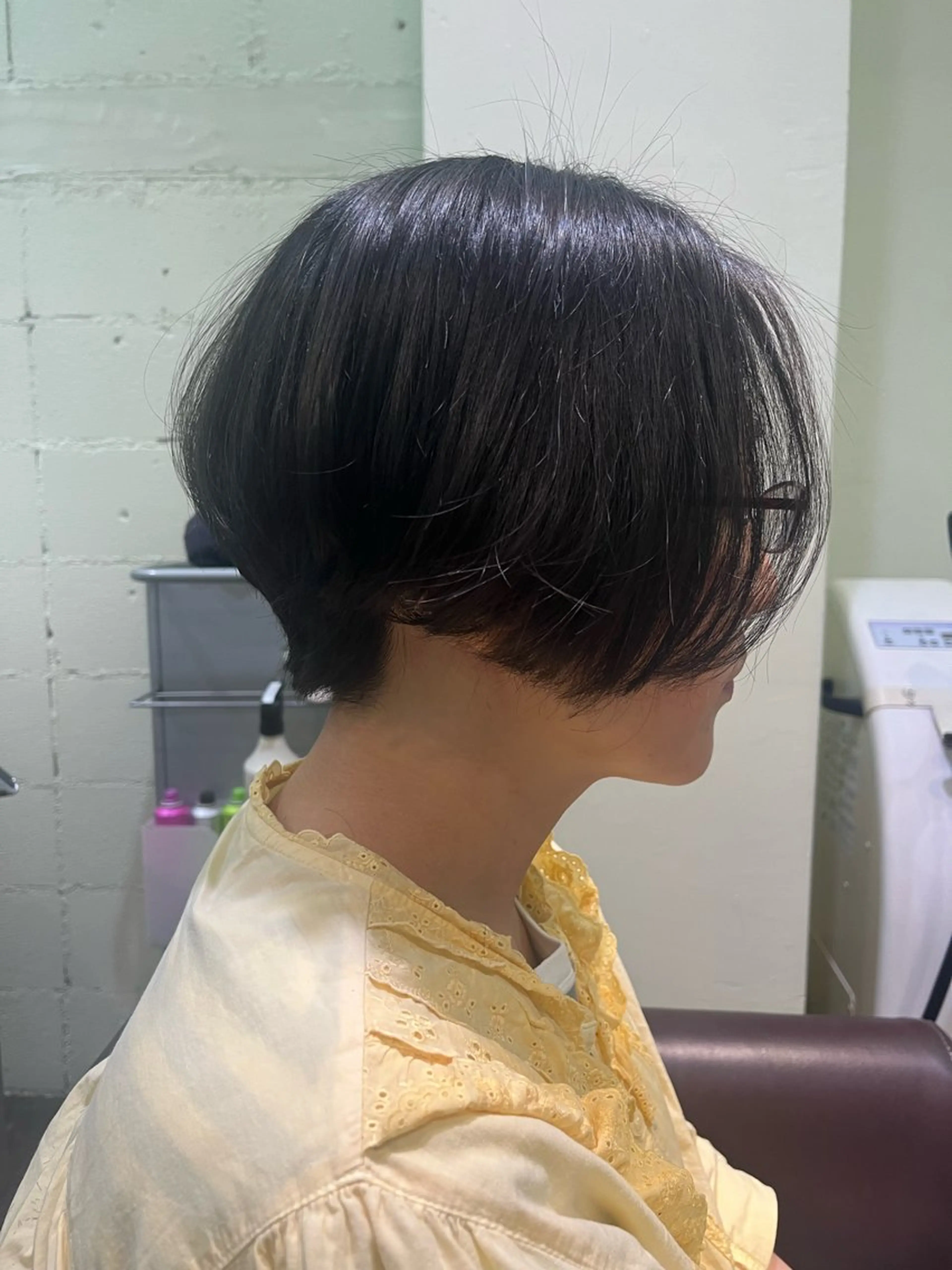 ショート PiED DE POULE POCHE所属・酒井 陽南乃のヘアスタイル