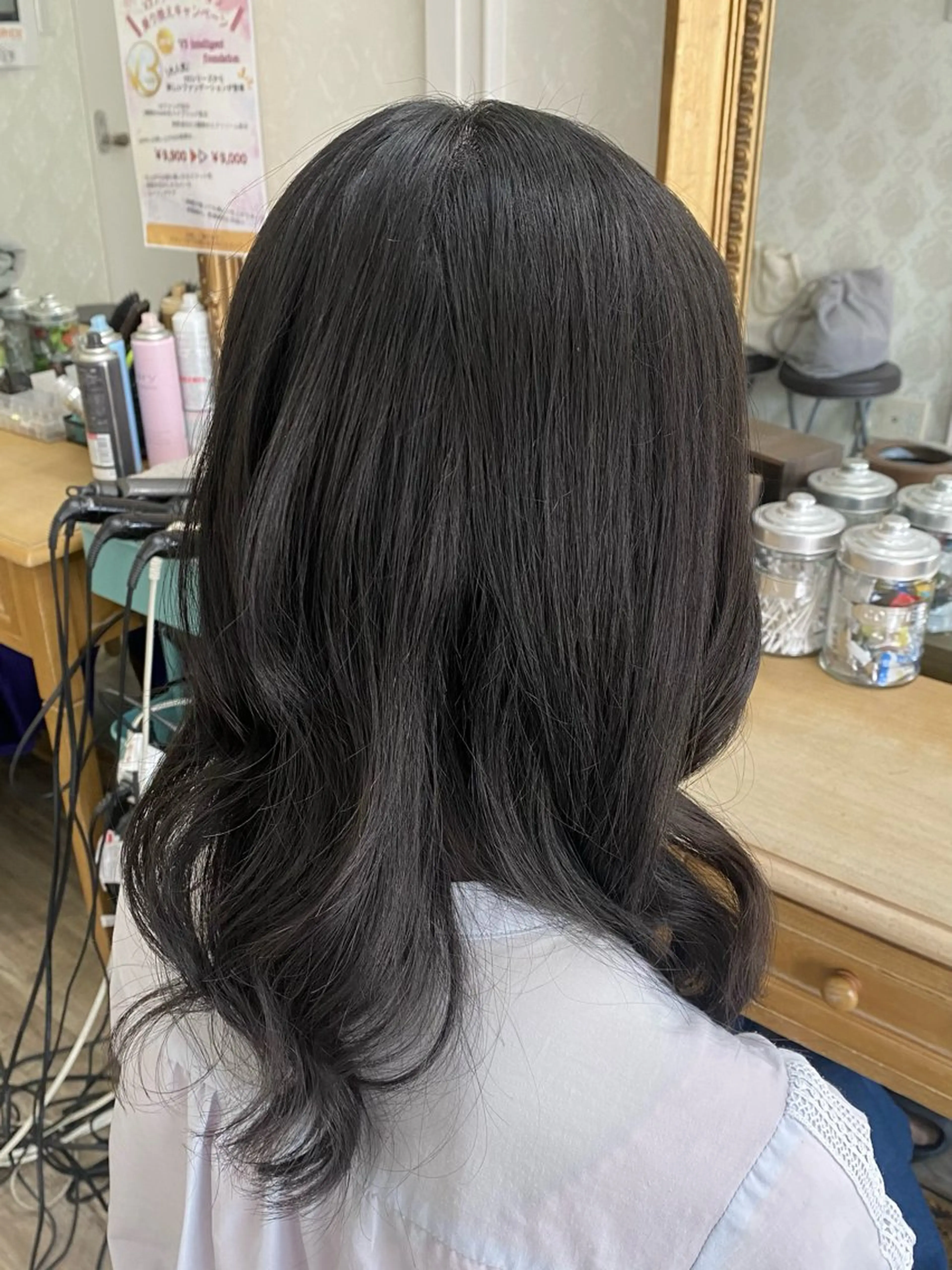 ミディアム ヘアセット hair make mua所属・mua sasaraのヘアスタイル