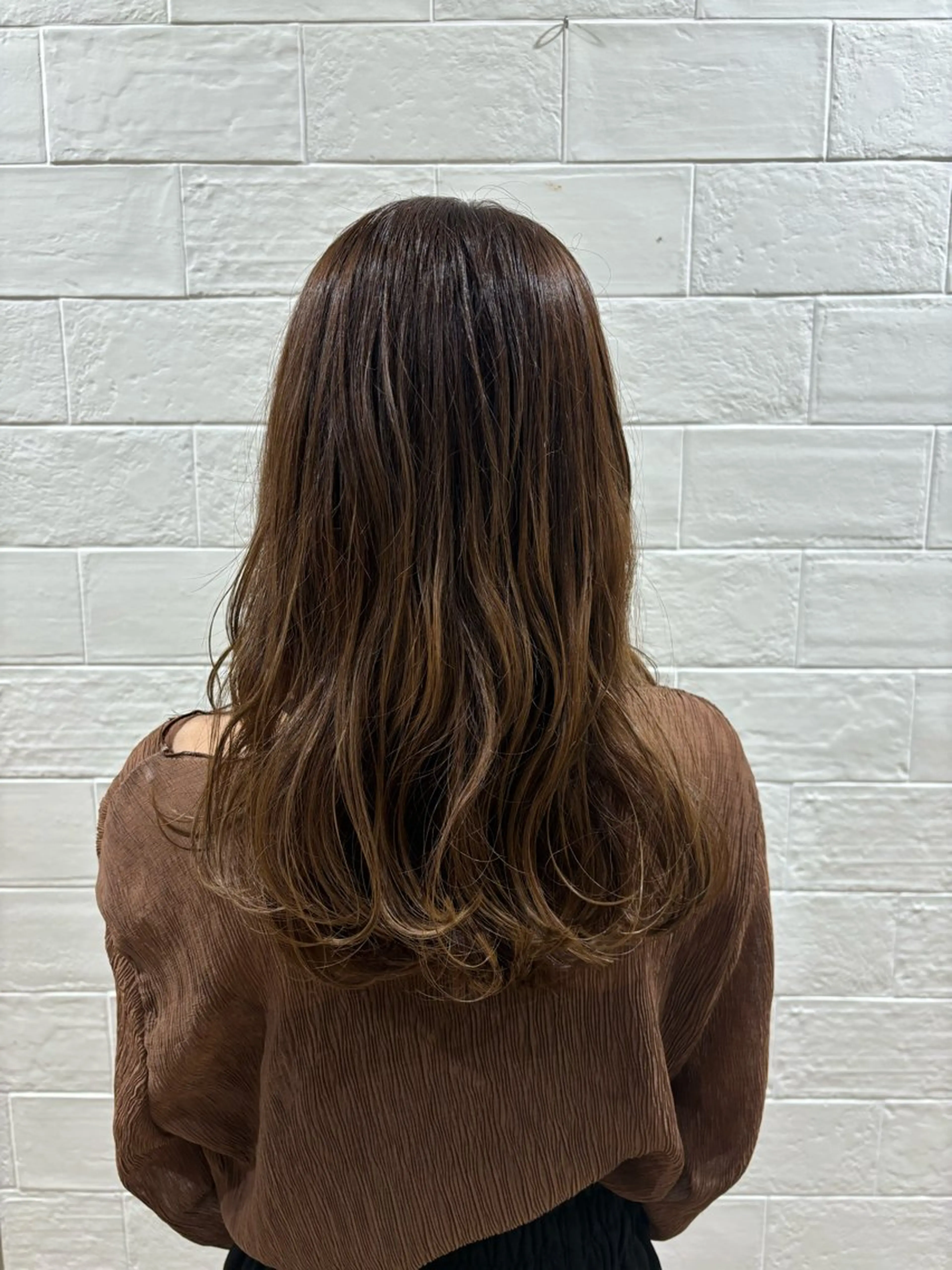 ミディアム 田島 夏奈のヘアスタイル