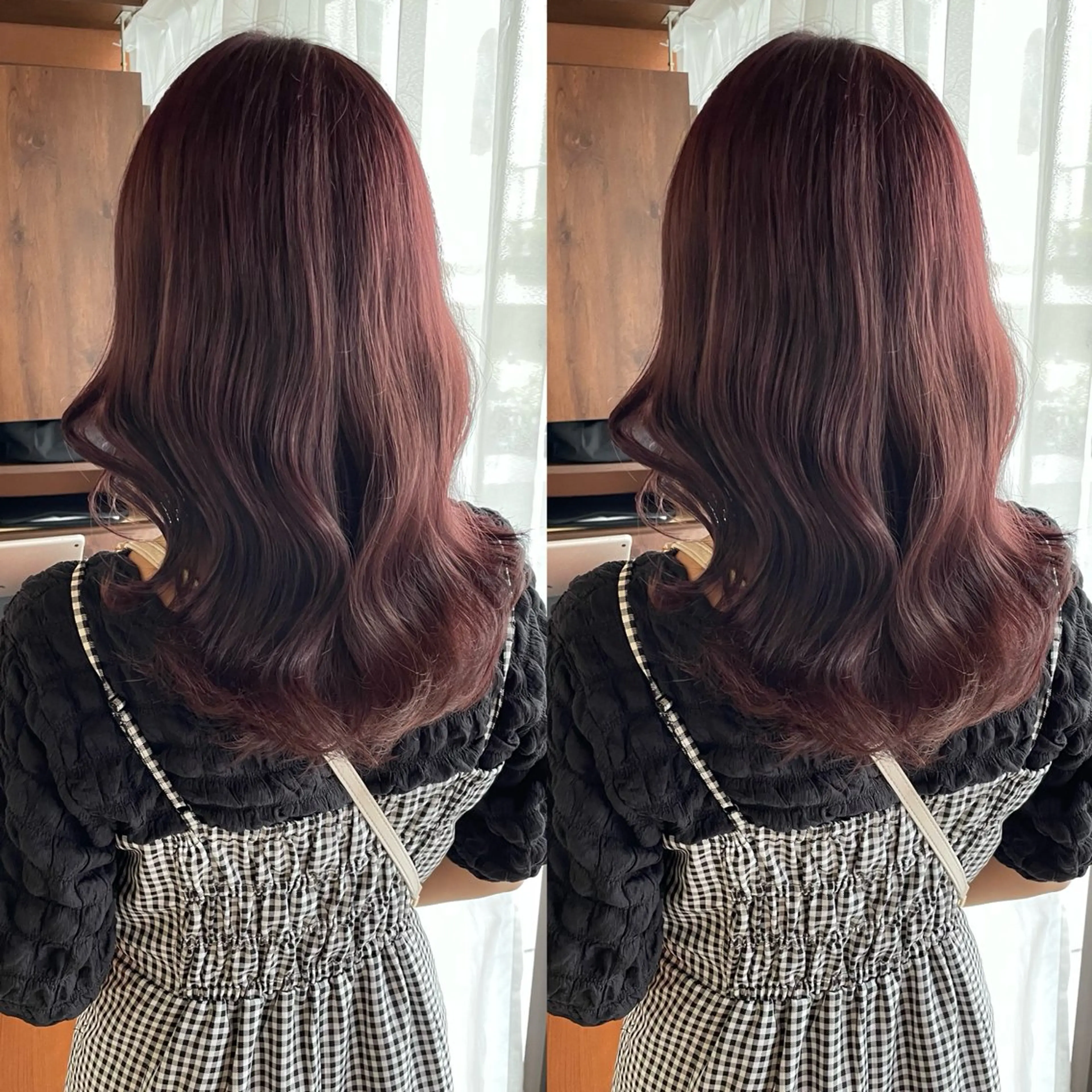 セミロング カラー kana ブリーチなしカラー✨のヘアスタイル