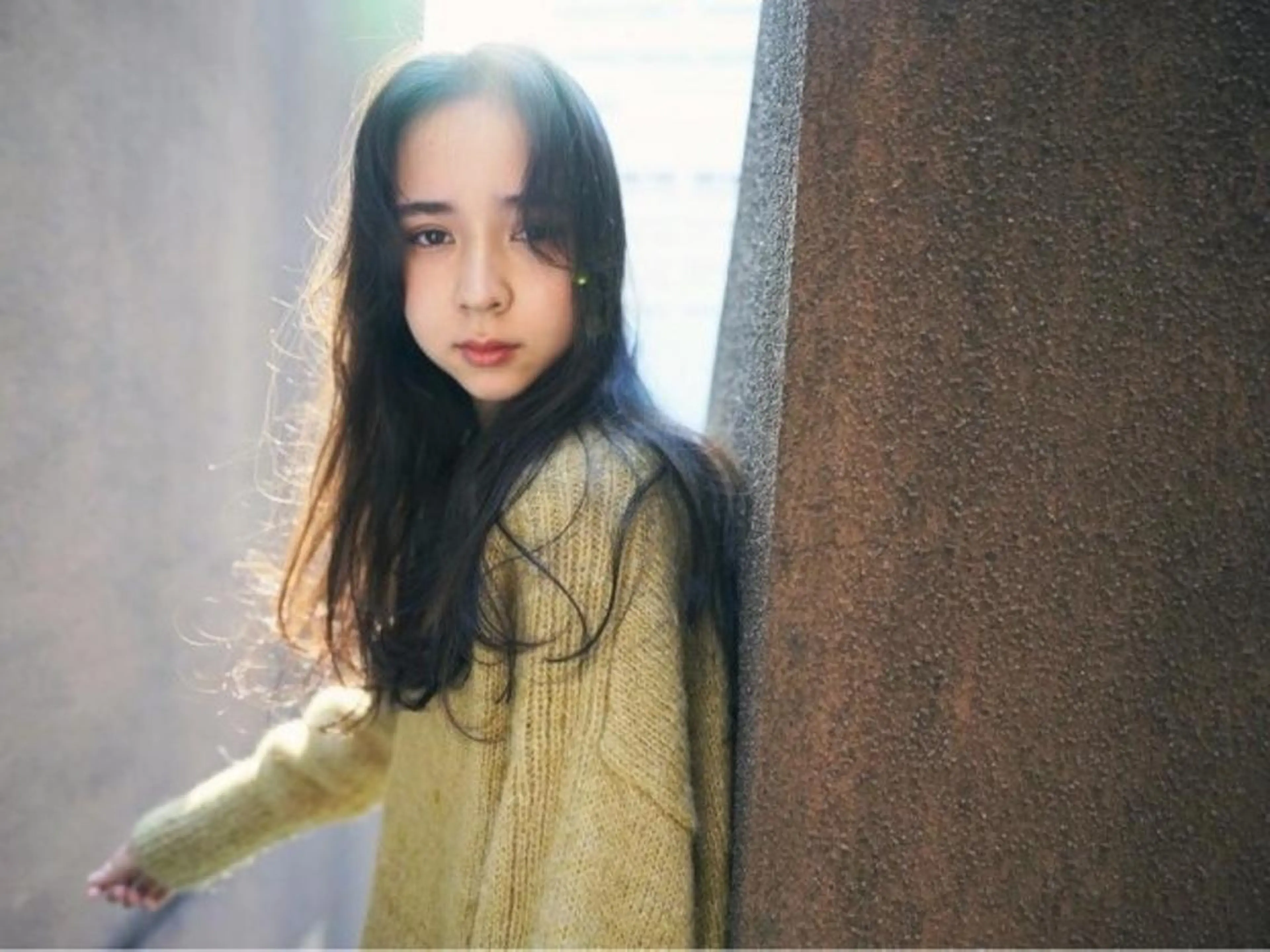 セミロング カラー パーマ ヘアアレンジ アディクシーカラー アッシュ バレイヤージュ ベージュカラー ブリーチ newi grande 横浜店のヘアスタイル