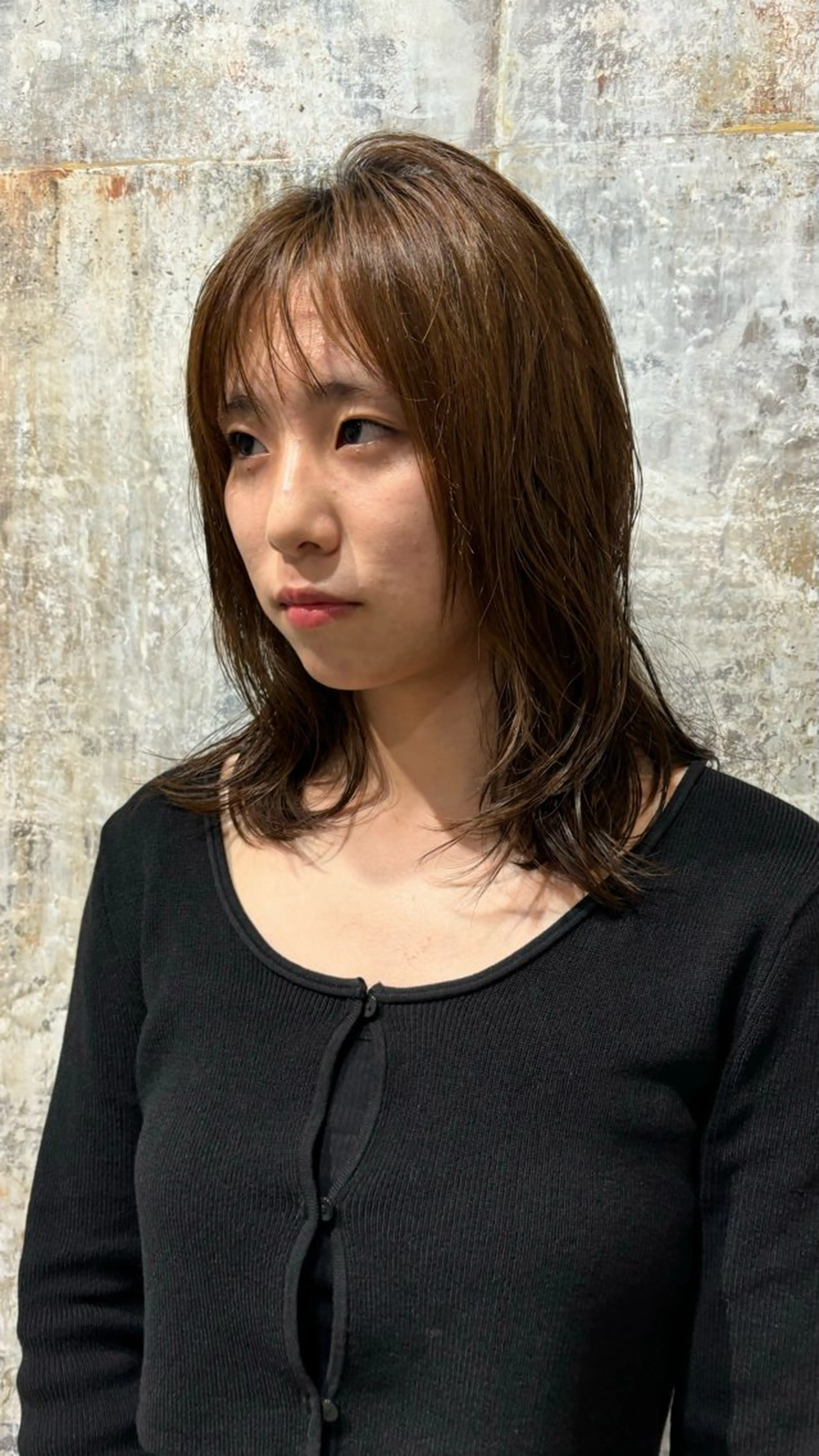 パーマ Elme所属・デビュー前割引中🔥 平口はのんのヘアスタイル