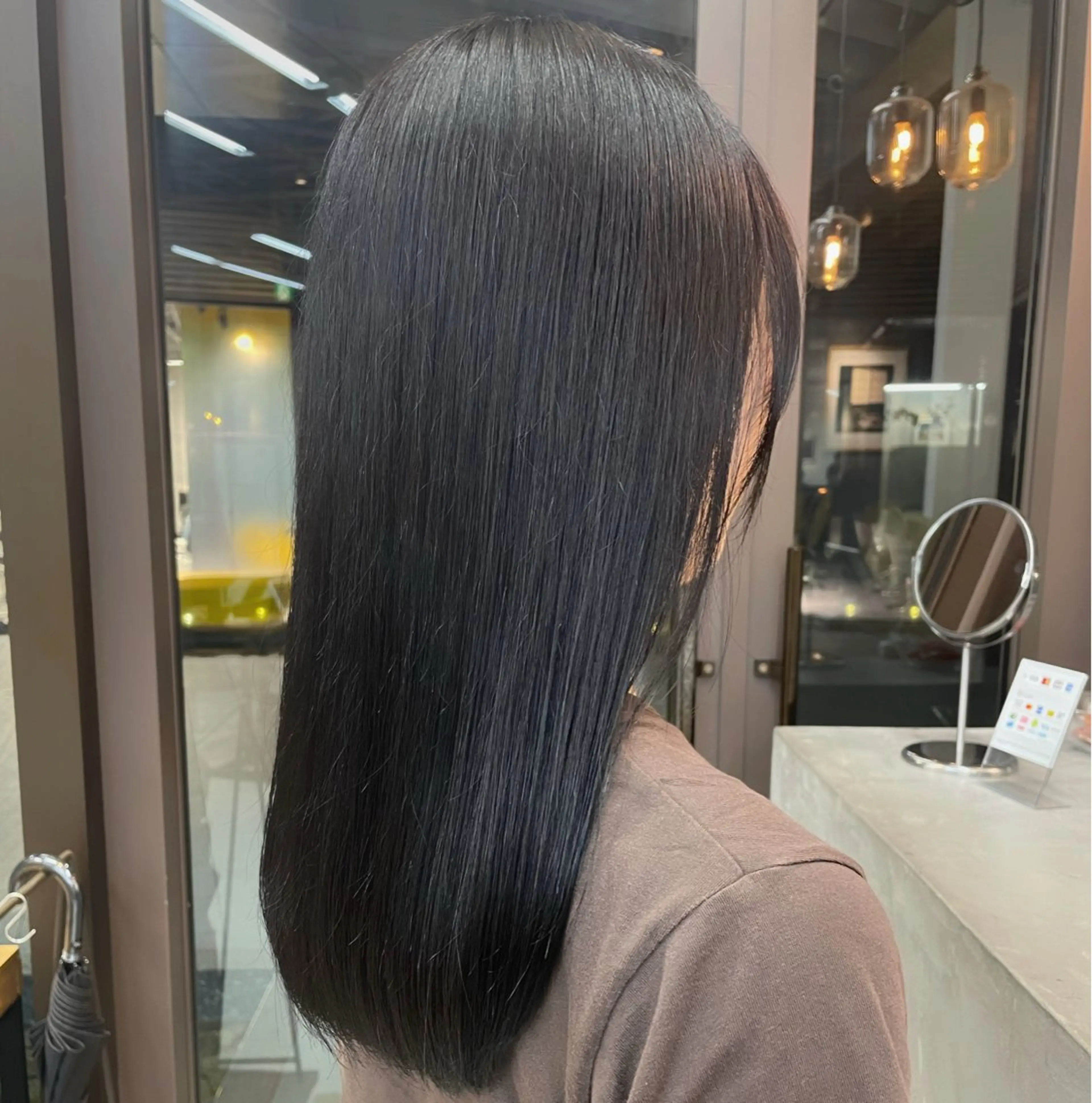 カラー ヘアカラー トリートメント 🫧艶カラー×カット 🫧　harunaのヘアスタイル