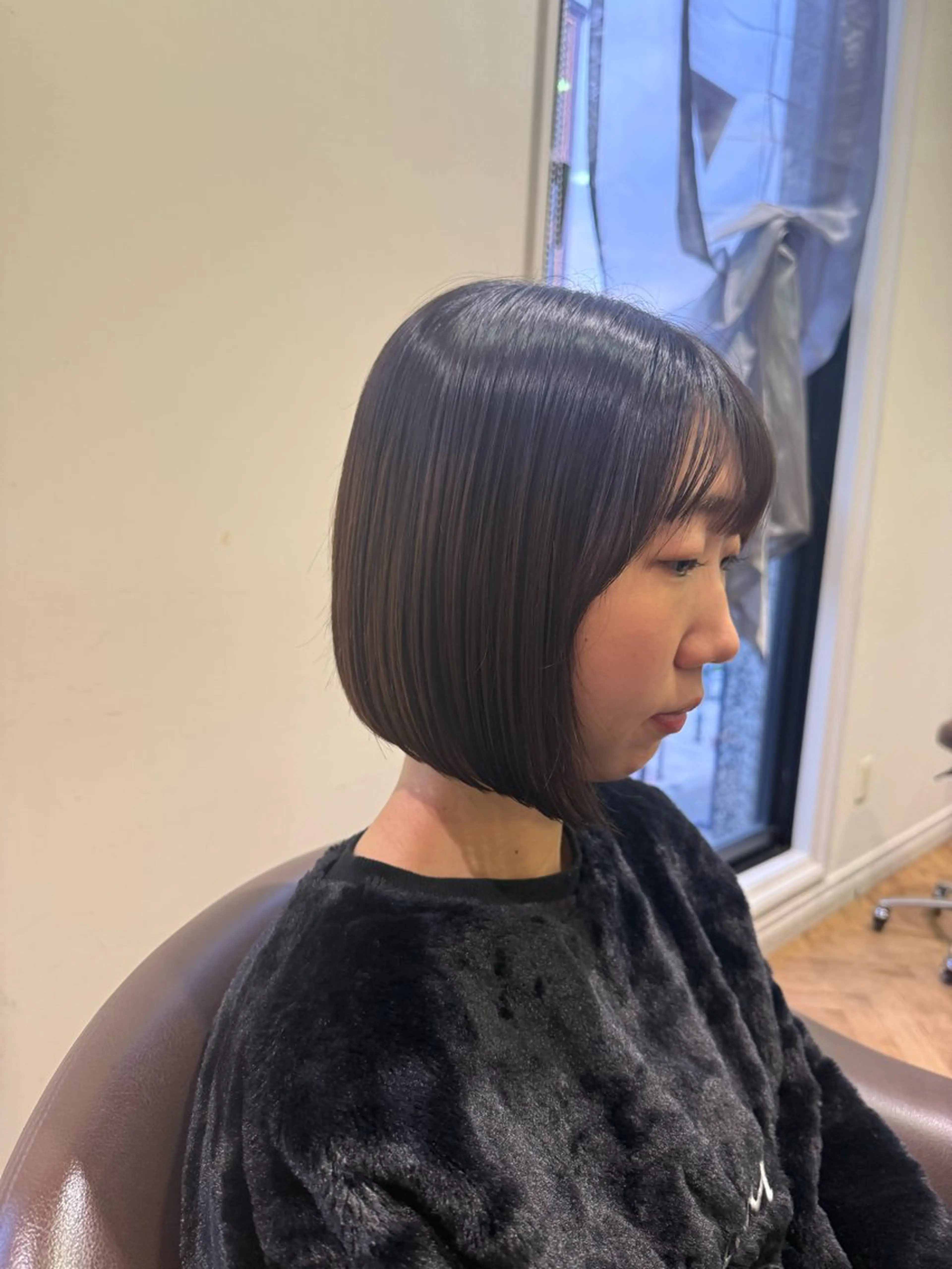 ショート ボブ 溝口 槙里也のヘアスタイル