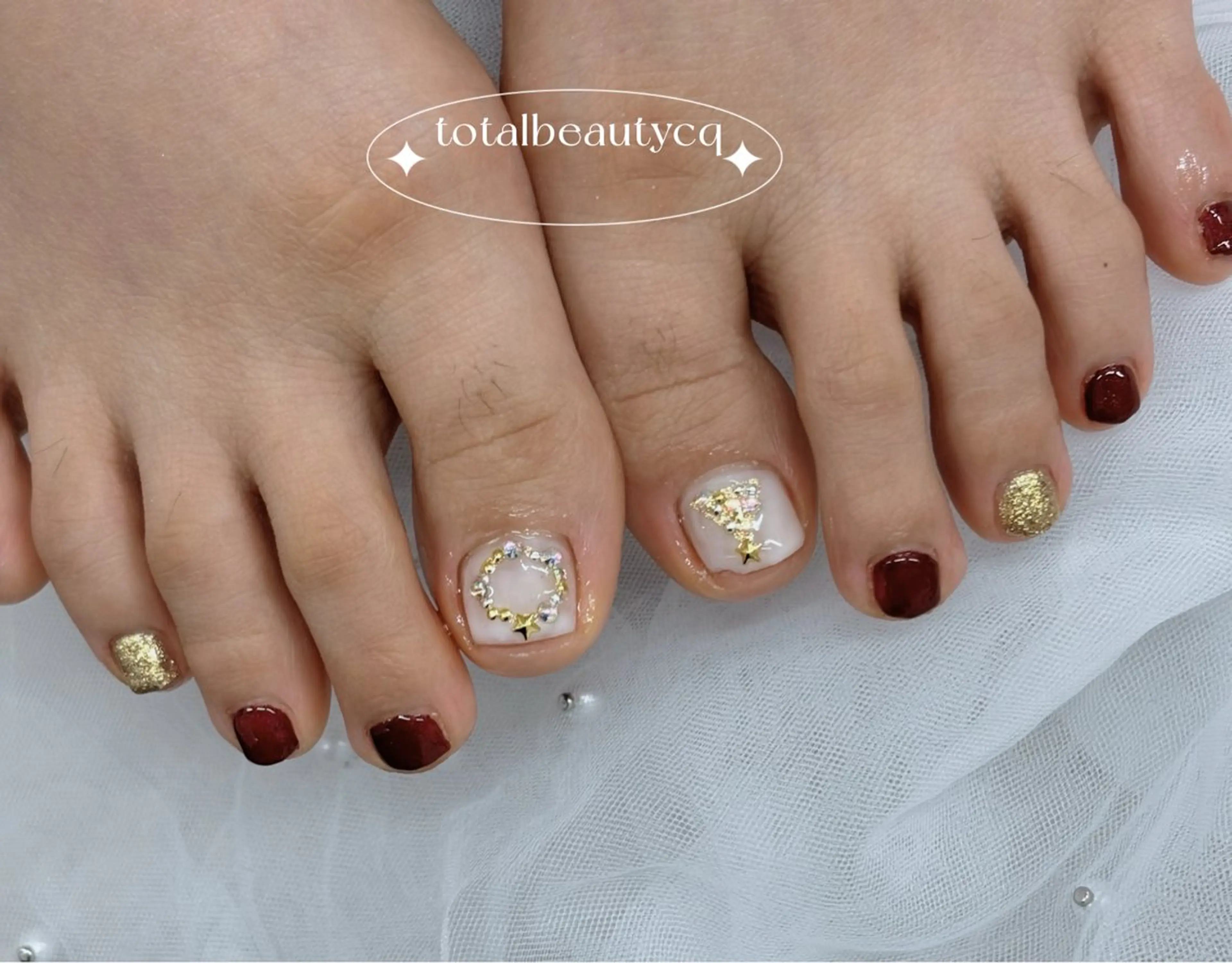 ネイル フットネイル トータルビューティー CQのネイルデザイン