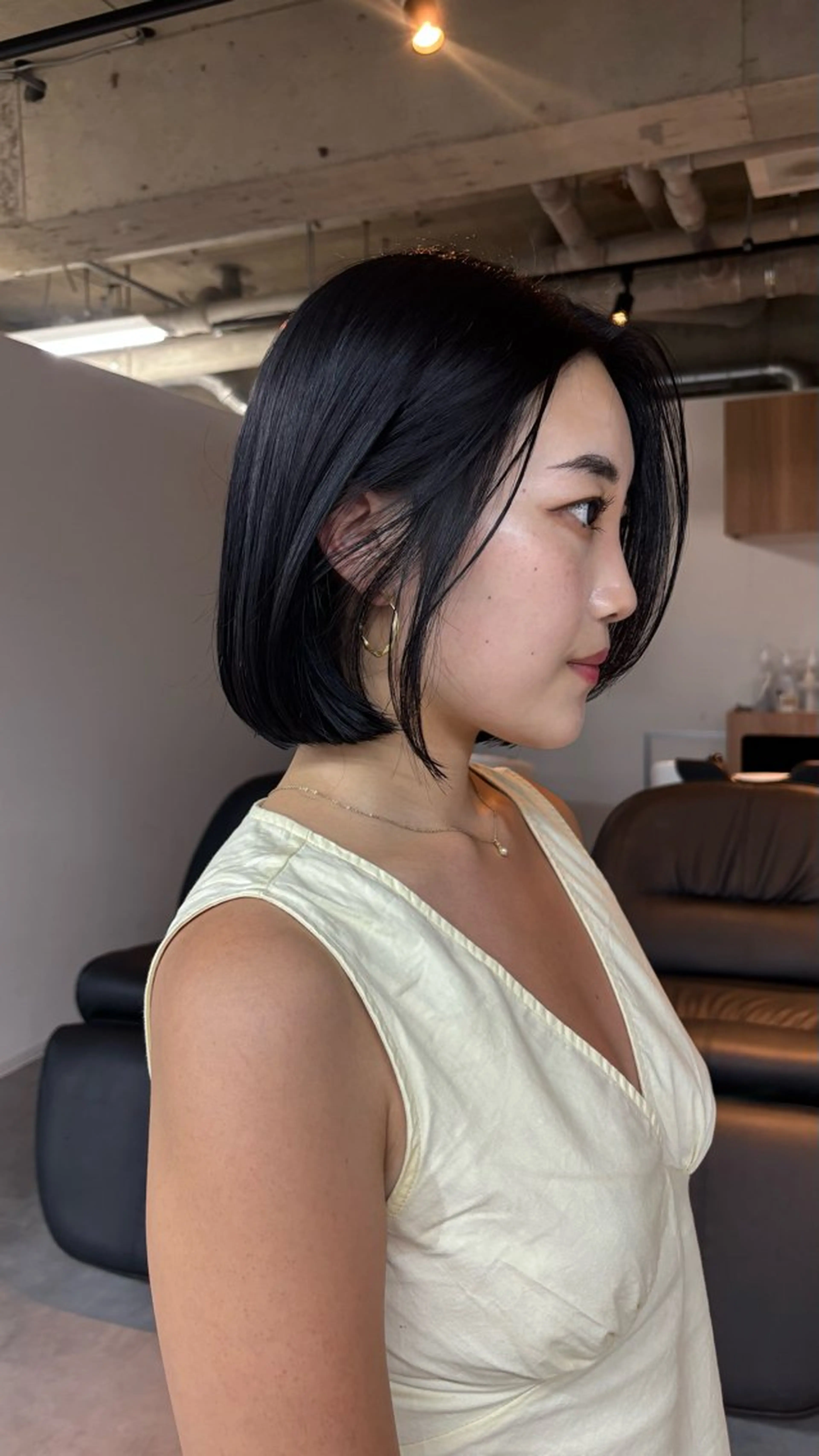 ショート green上野所属・mai / 透明感カラーのヘアスタイル
