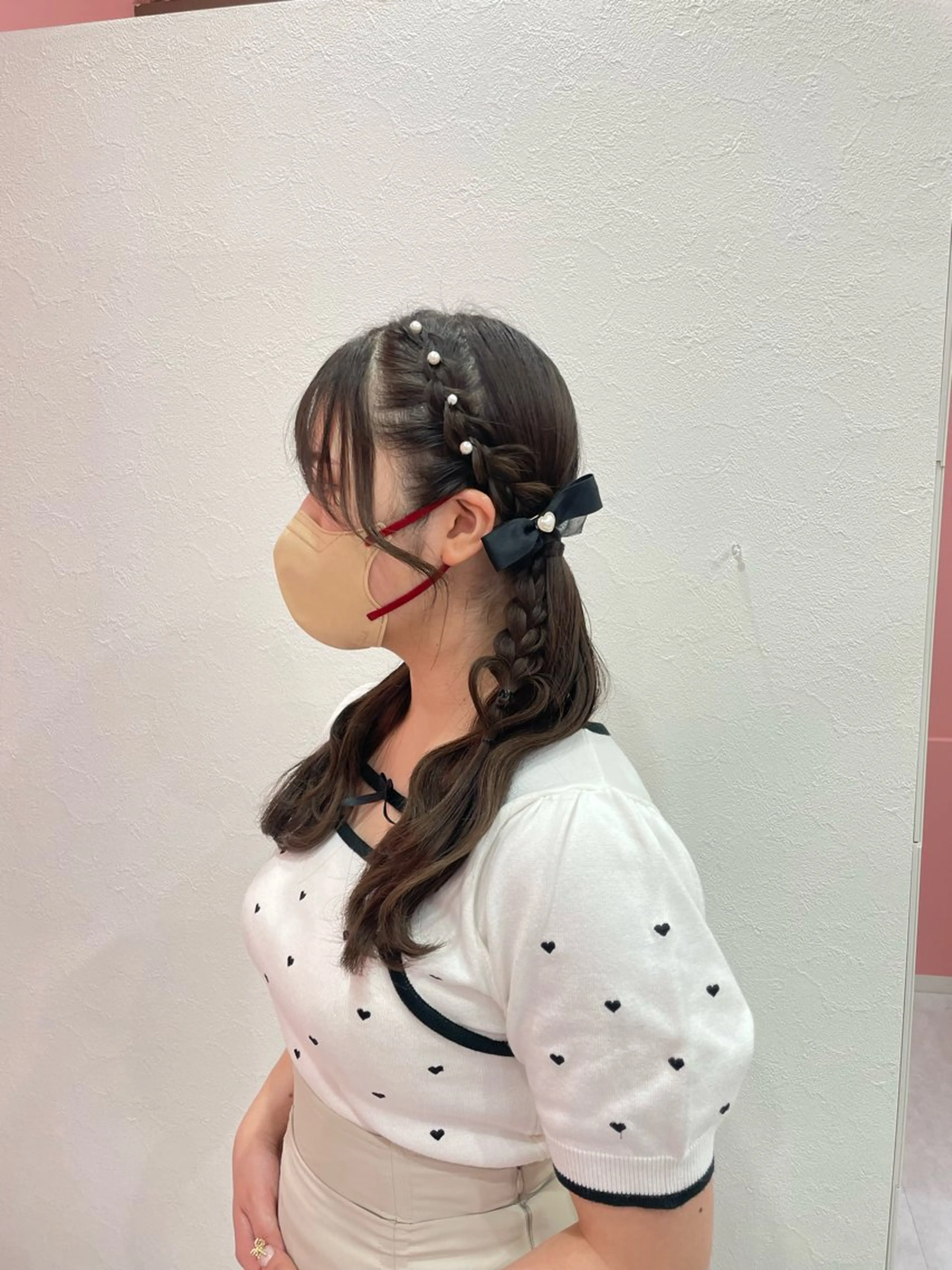 セミロング NeocoCO所属・山口 舞弥のヘアスタイル