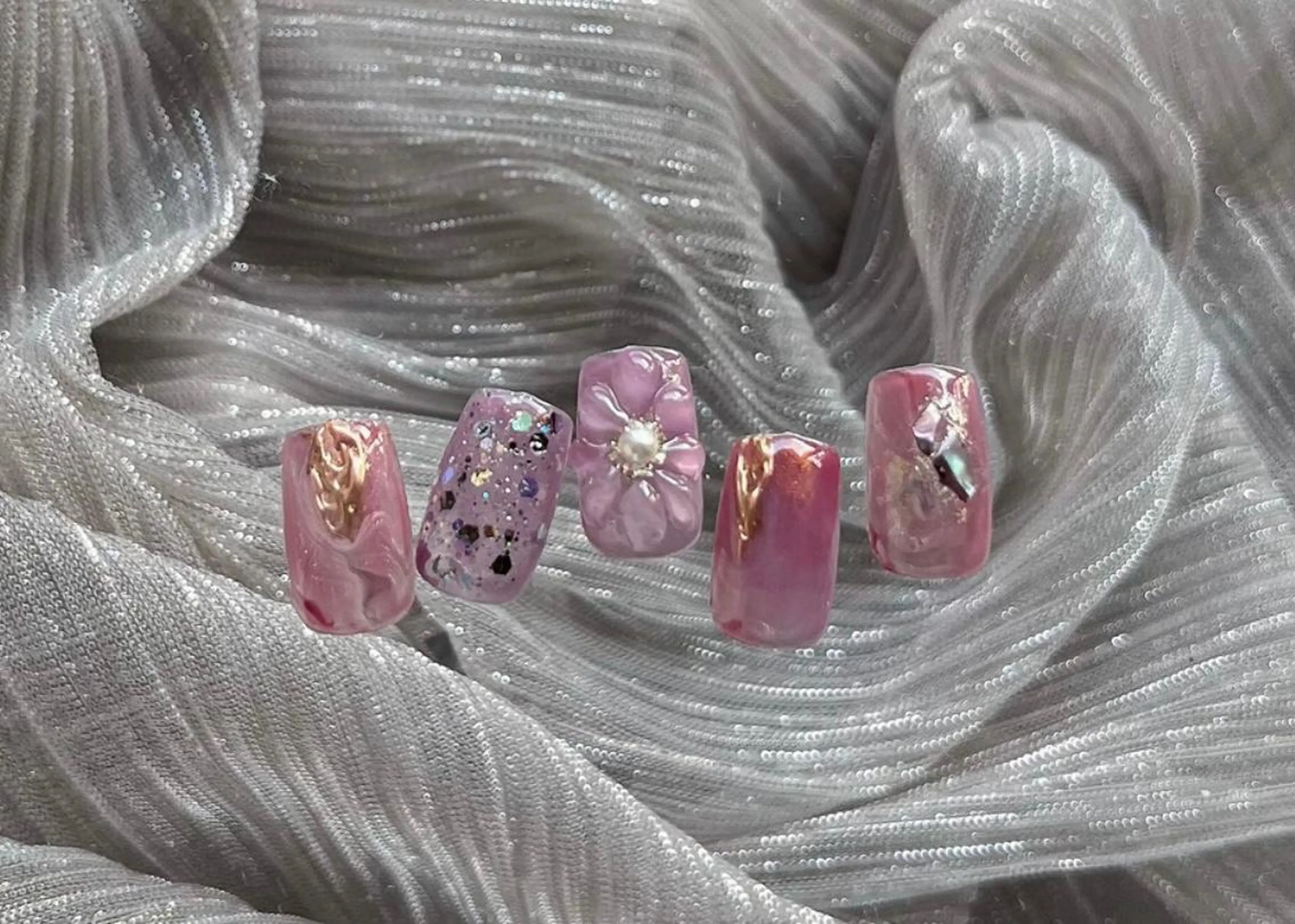 ネイル Gemies所属・Gemies_ RINA🫧のネイルデザイン