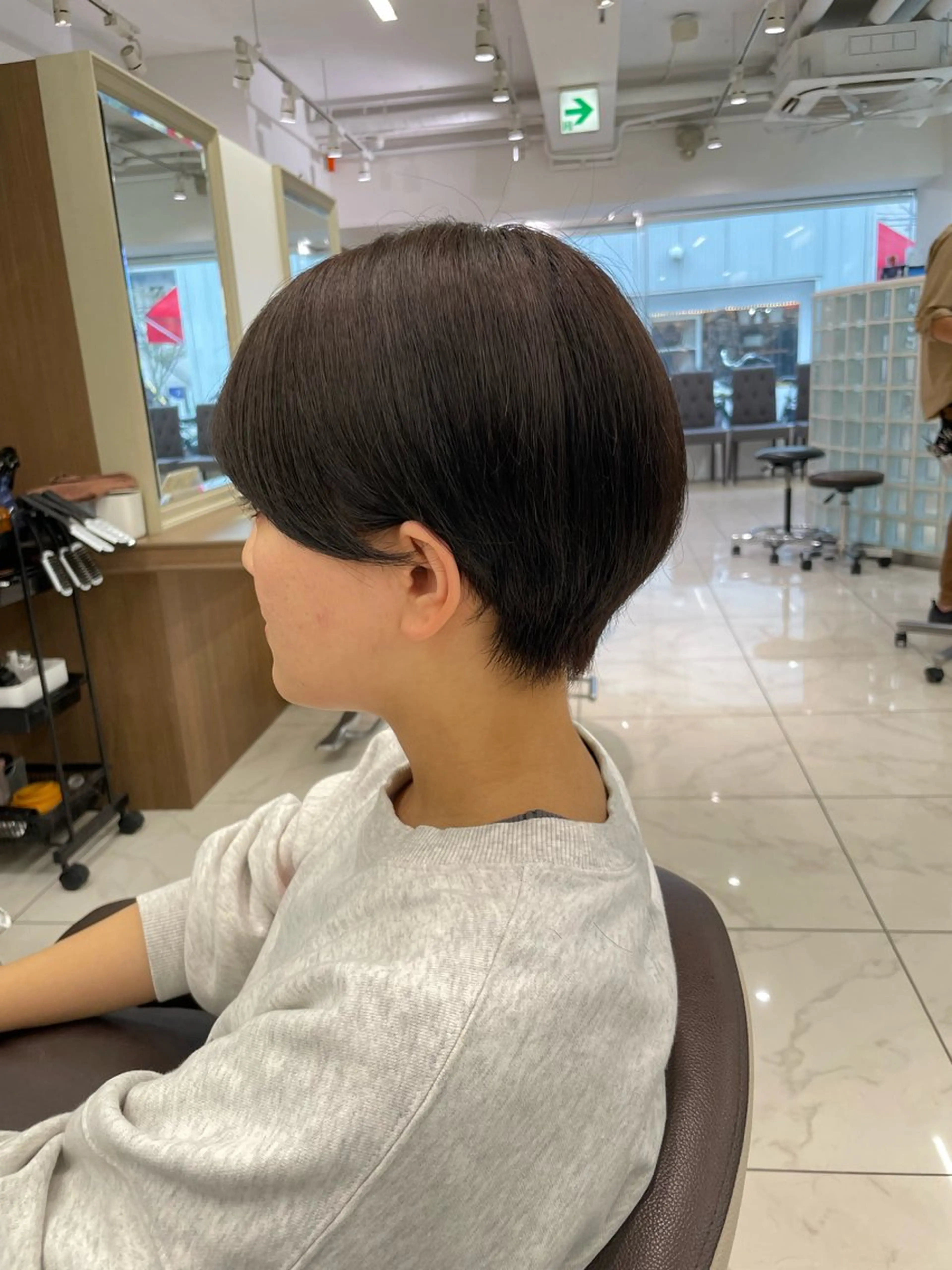 ショート カラー カット 福島成美/髪質改善 縮毛矯正/カラーのヘアスタイル