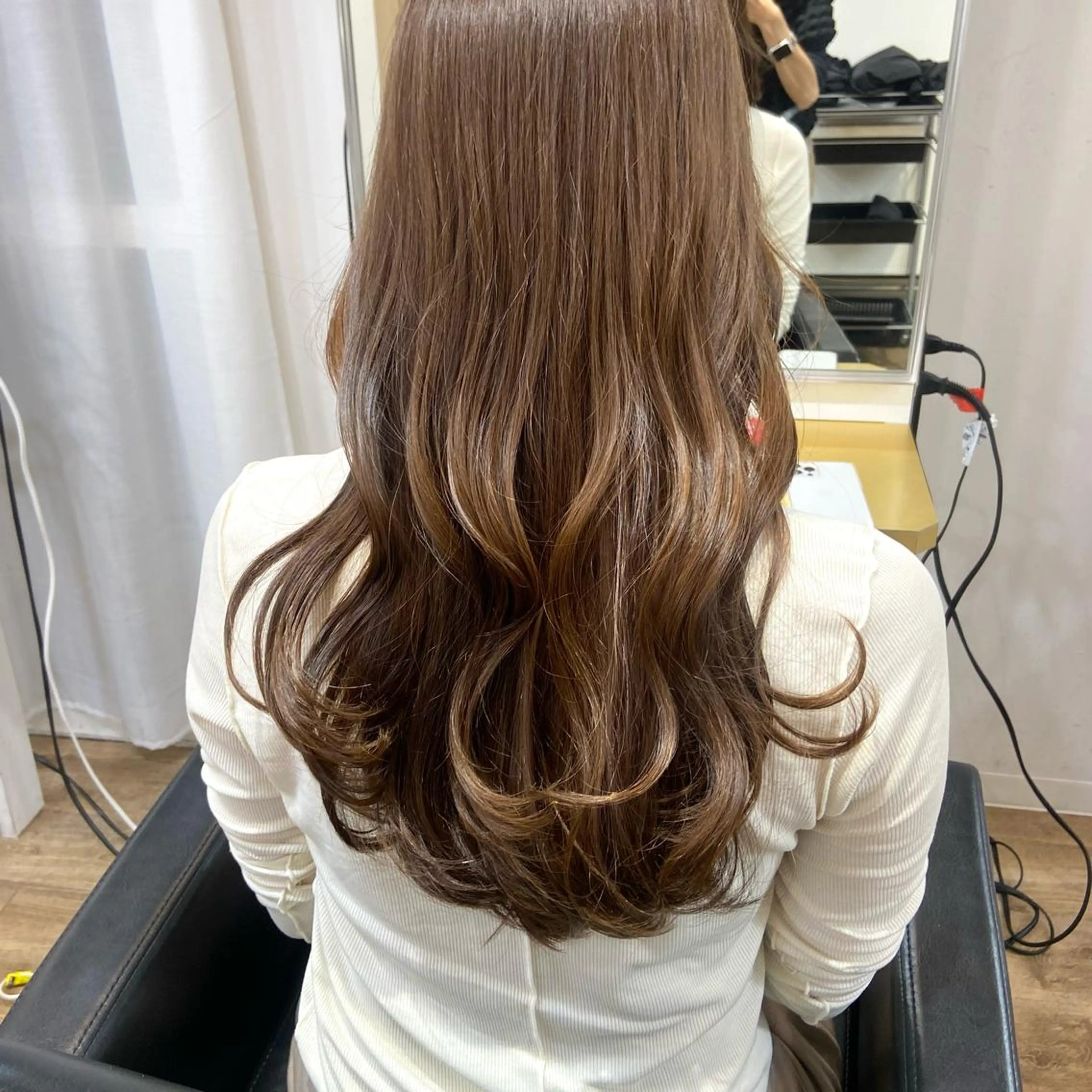 ロング カラー mai 🥀 パーマモデル募集🌀のヘアスタイル