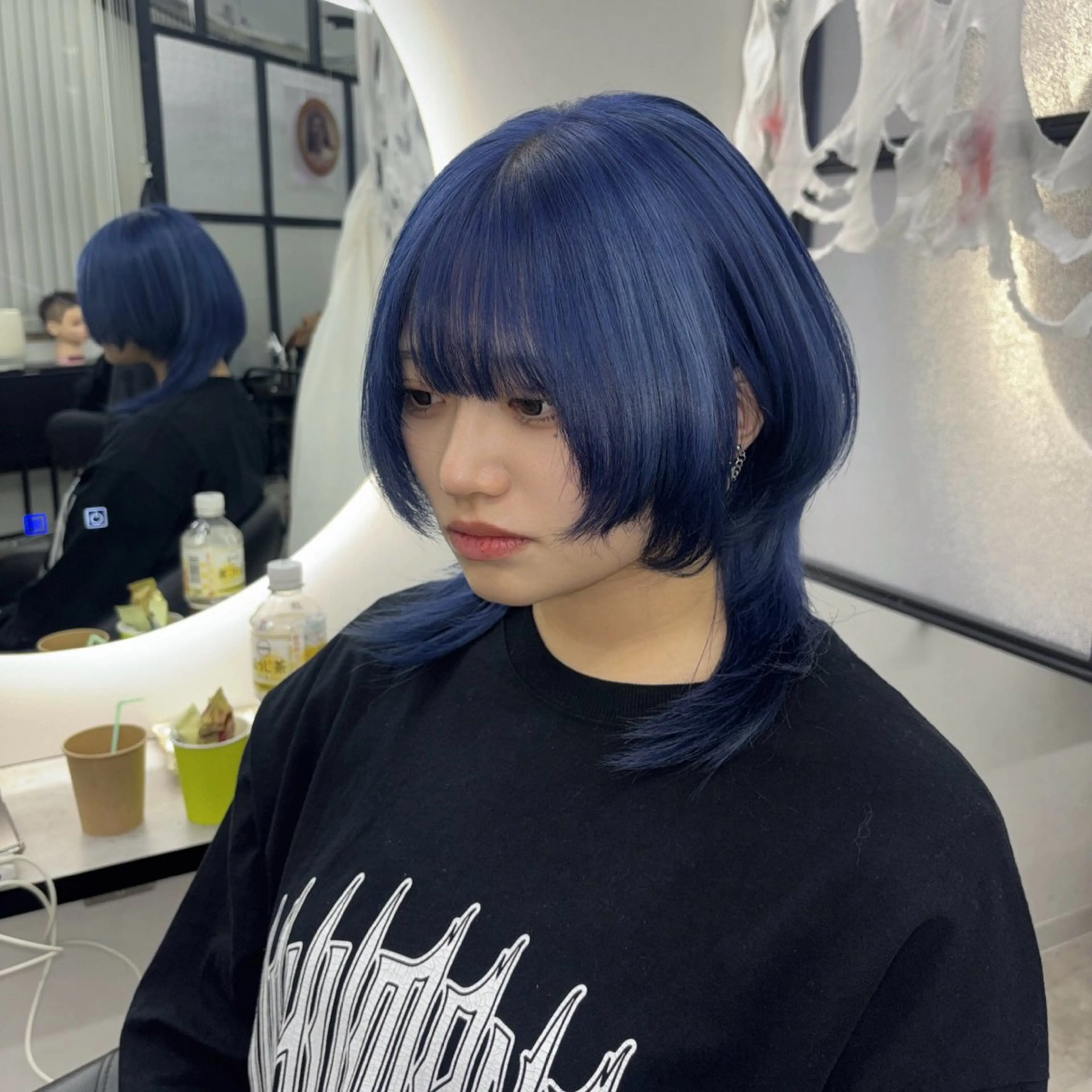 セミロング カラー ヘアカラー Ren. 🦋デザインカラーのヘアスタイル