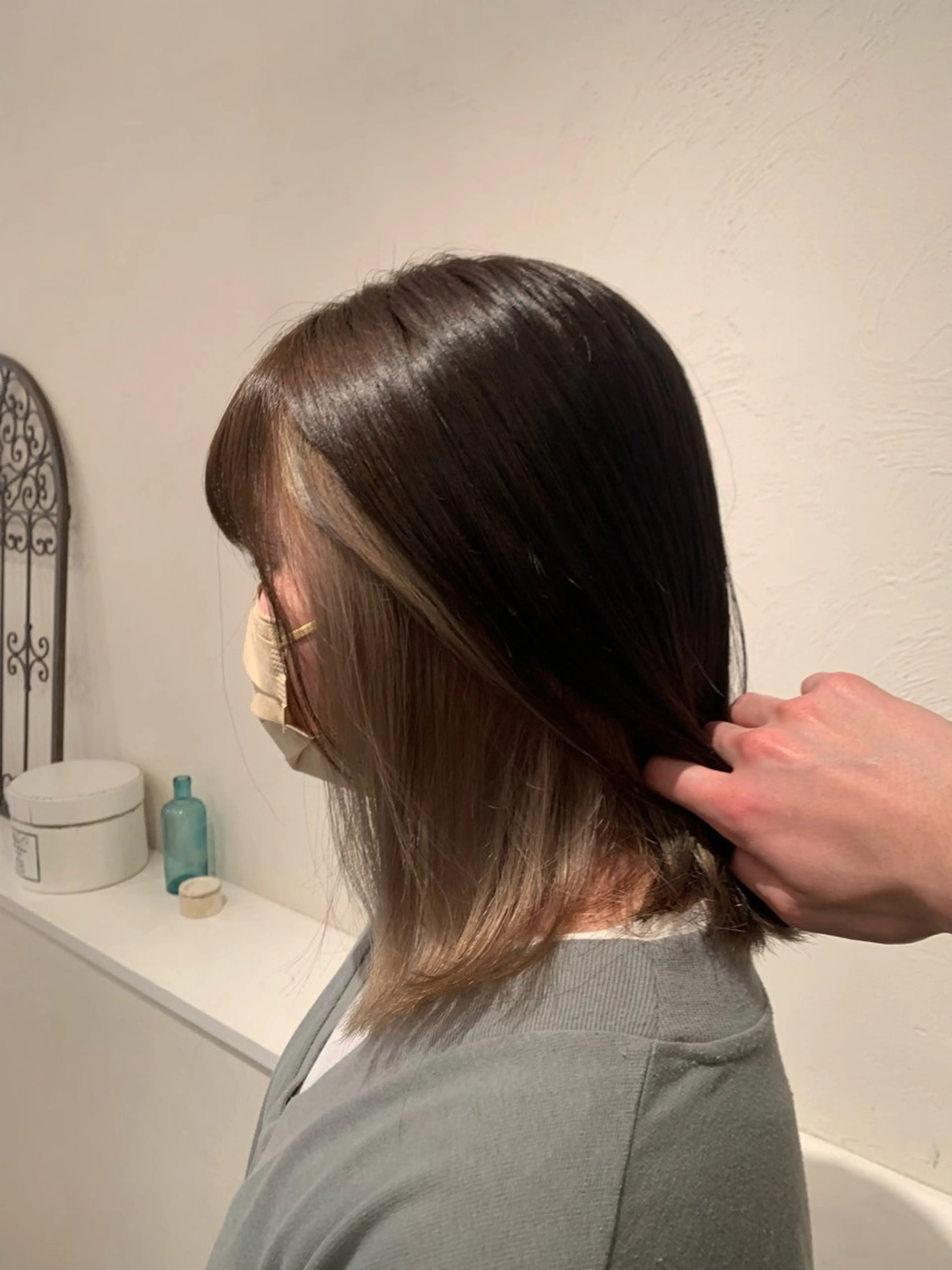 ミディアム 【SET-UP】高橋 海輝のヘアスタイル