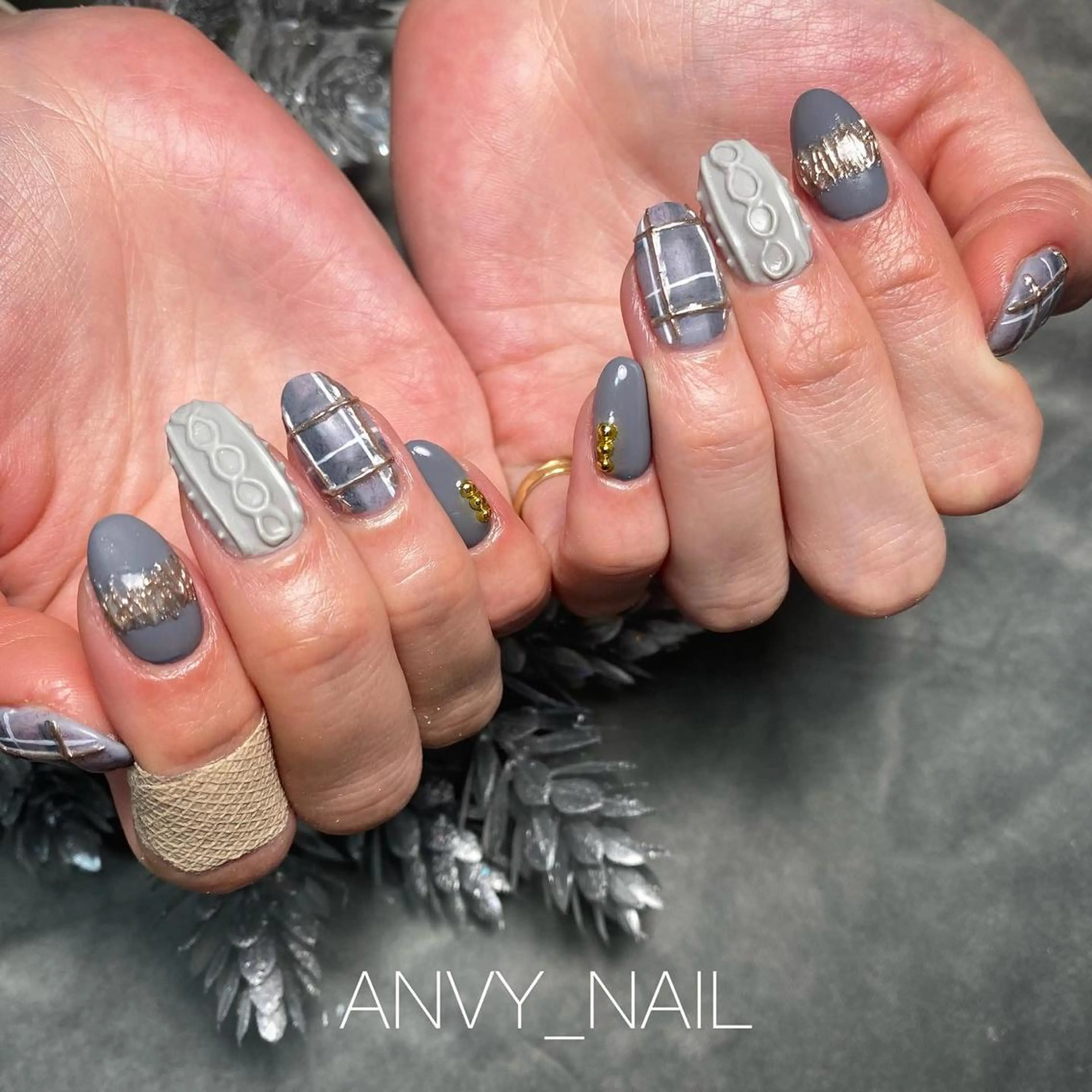 ネイル アートネイル ハンドネイル NAIL SALON あんび所属・nail salon あんびのネイルデザイン