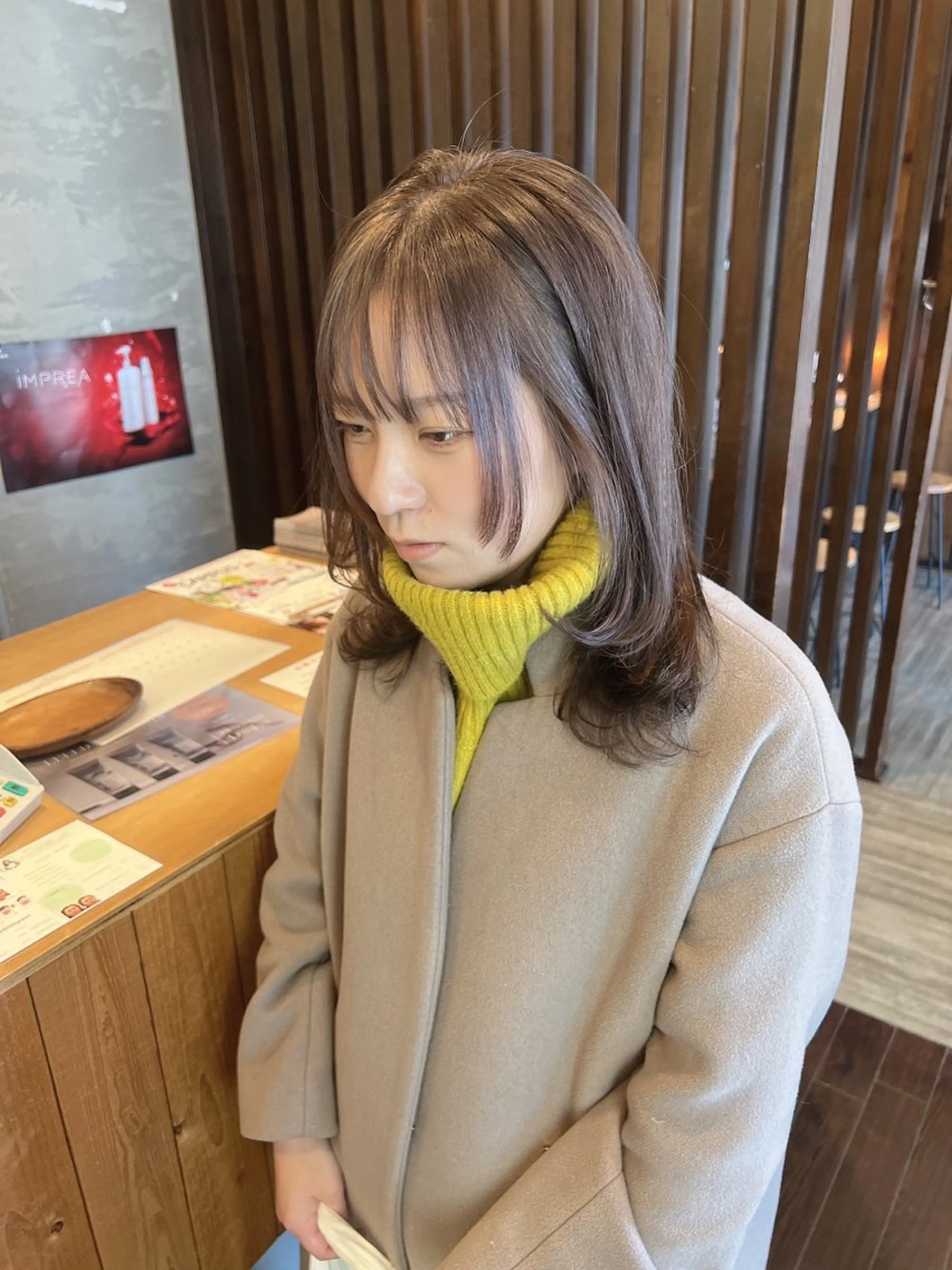 セミロング 具志 正太のヘアスタイル