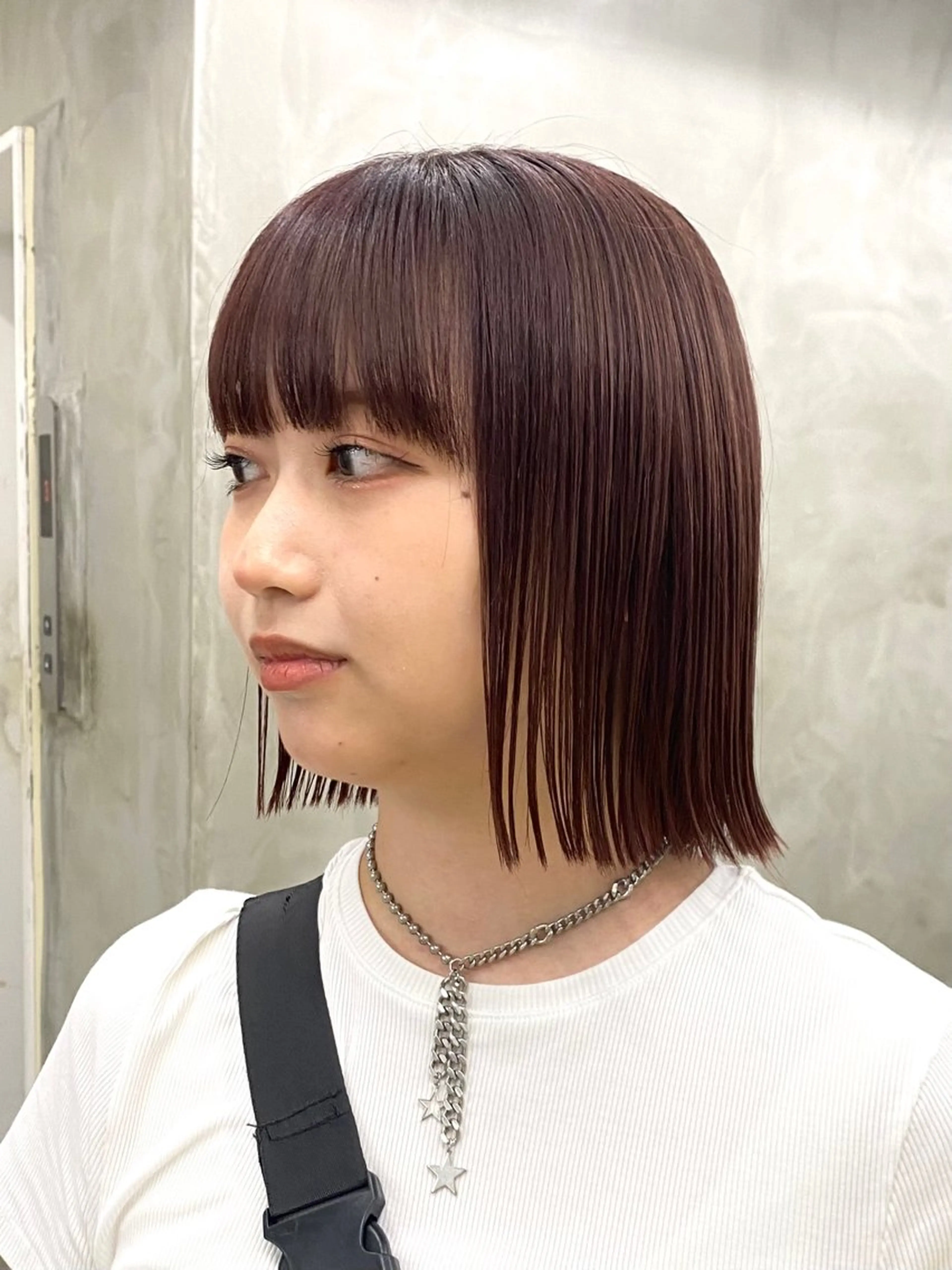 ショート カラー カット ヘアカラー yiye 青山所属・無料カットモデル募集 🌱ひょうがのヘアスタイル