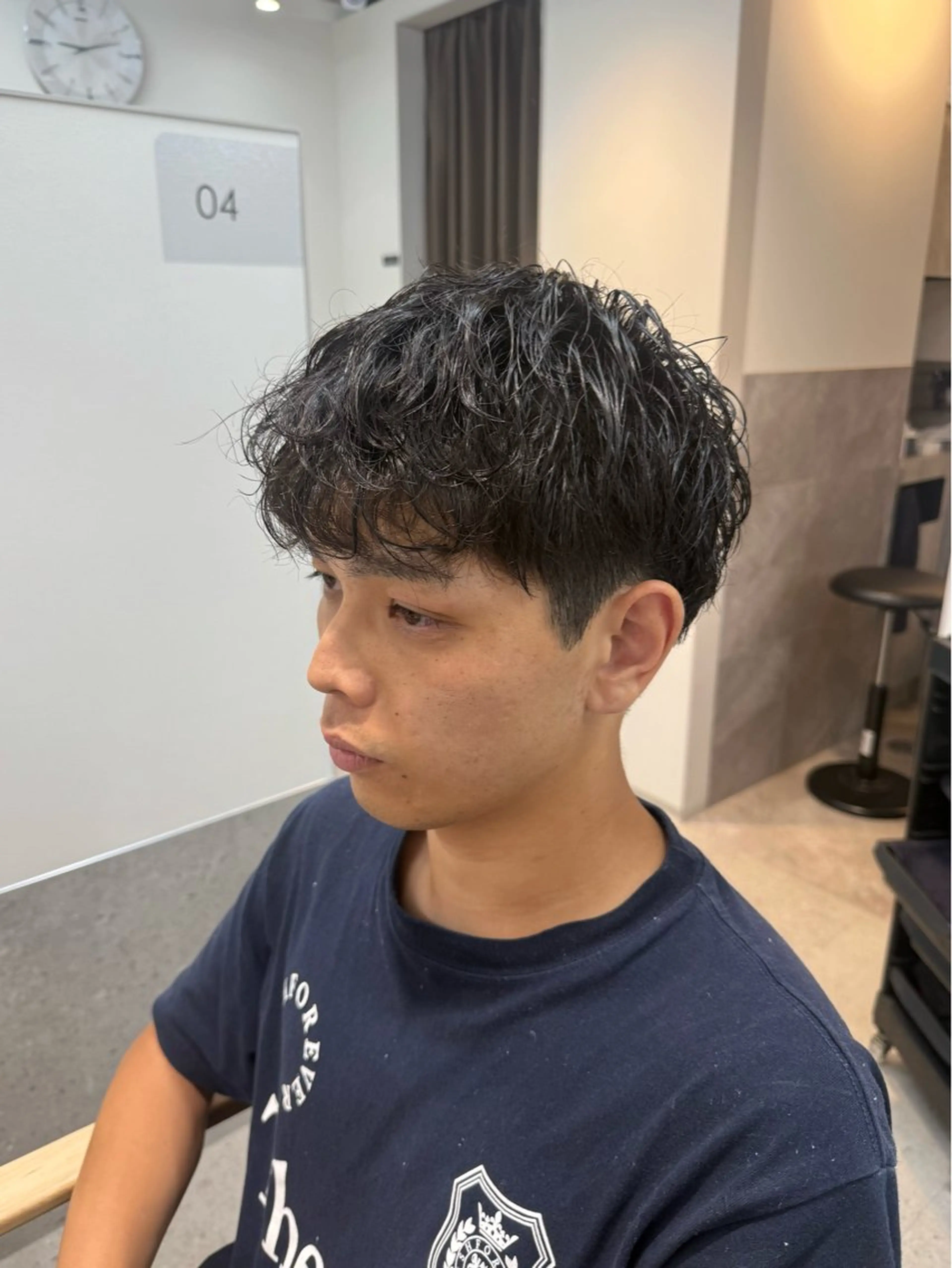 パーマ メンズ メンズパーマ スパイラルパーマ 川﨑 未稀のヘアスタイル