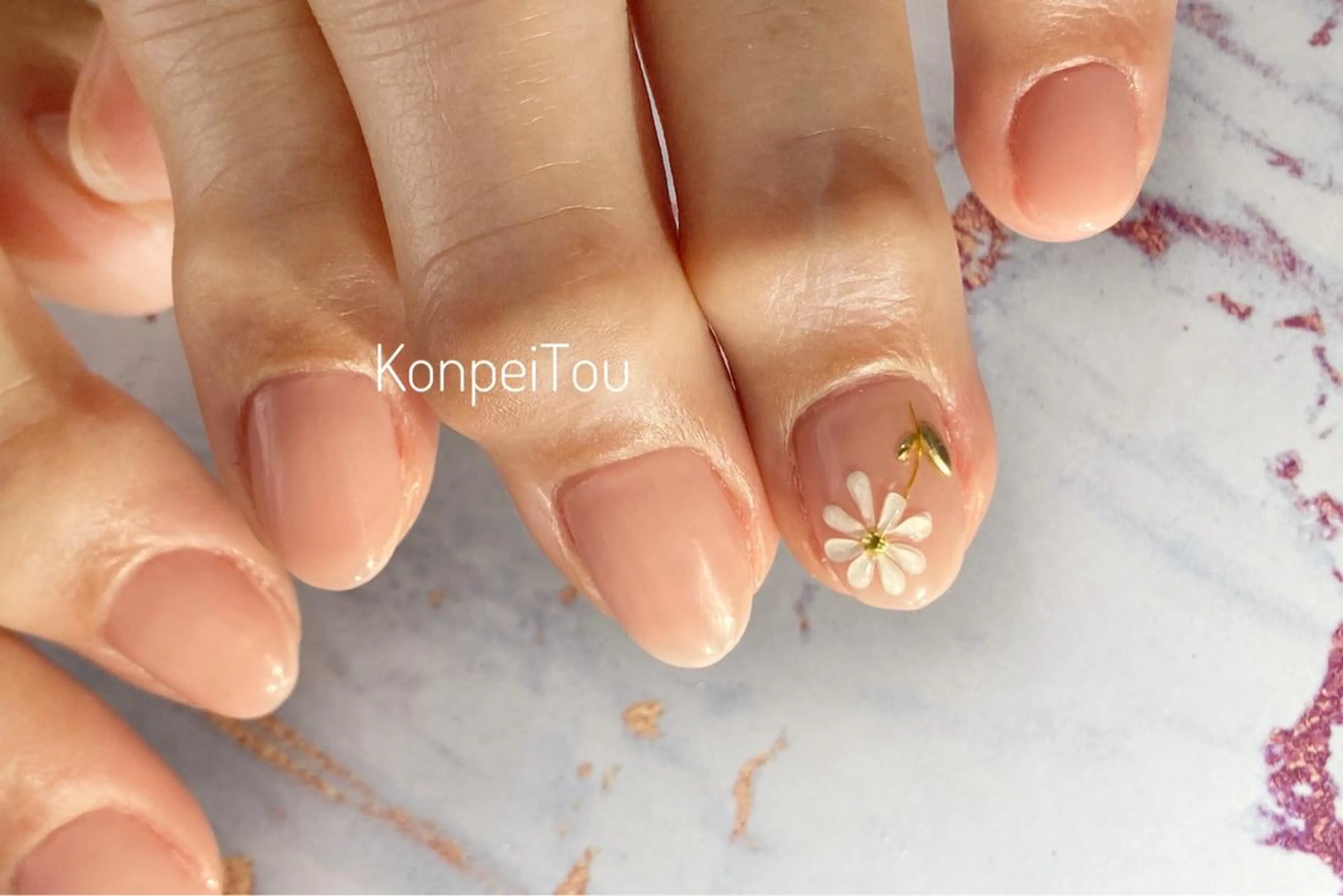 ネイル ハンドネイル おうちのネイルサロン　konpeiTou〜こんぺいとう〜所属・おうちのネイルサロン KonpeiTouのネイルデザイン