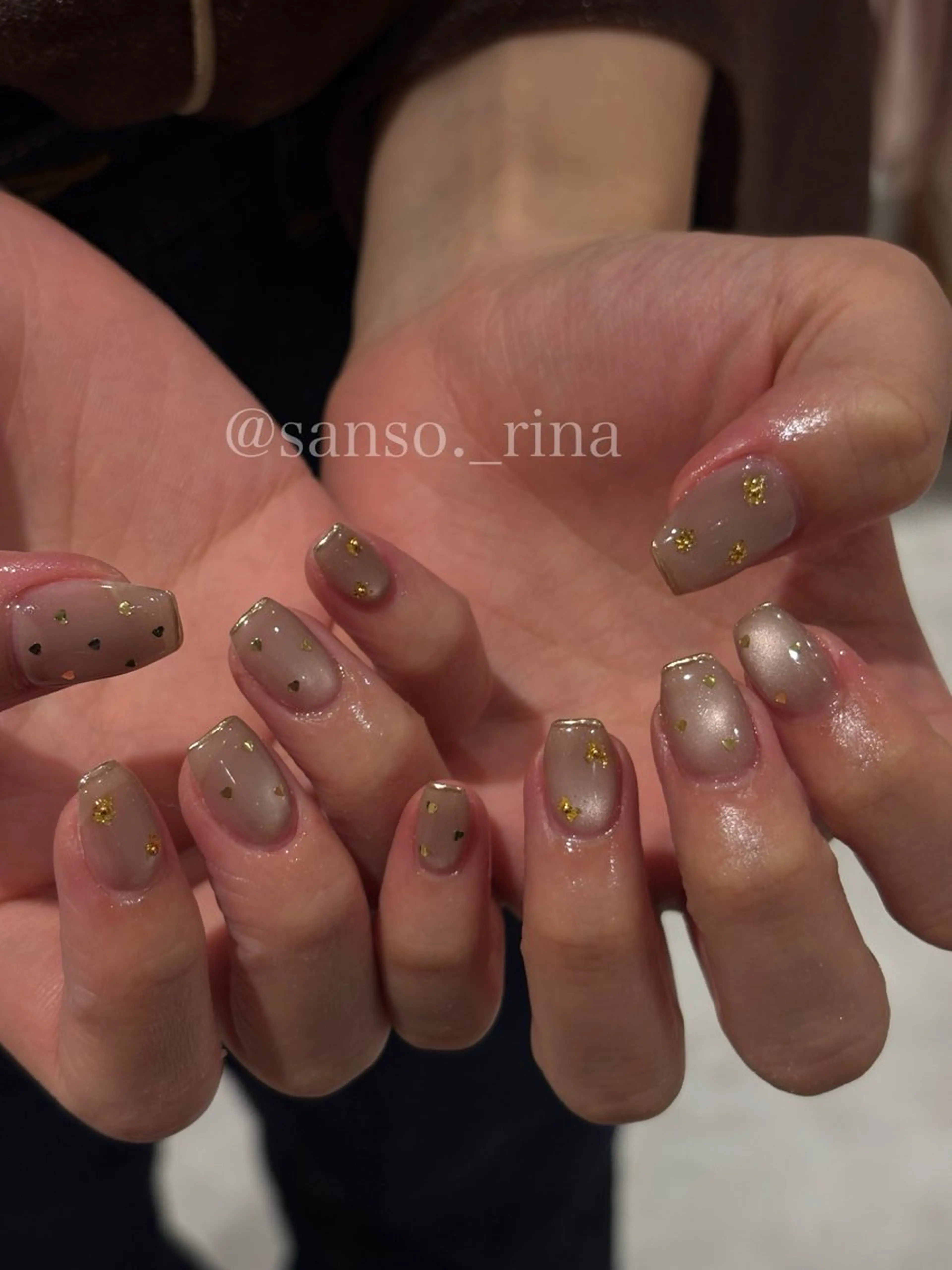 ネイル ハンドネイル フットネイル nuu  栄所属・早川 里奈のネイルデザイン