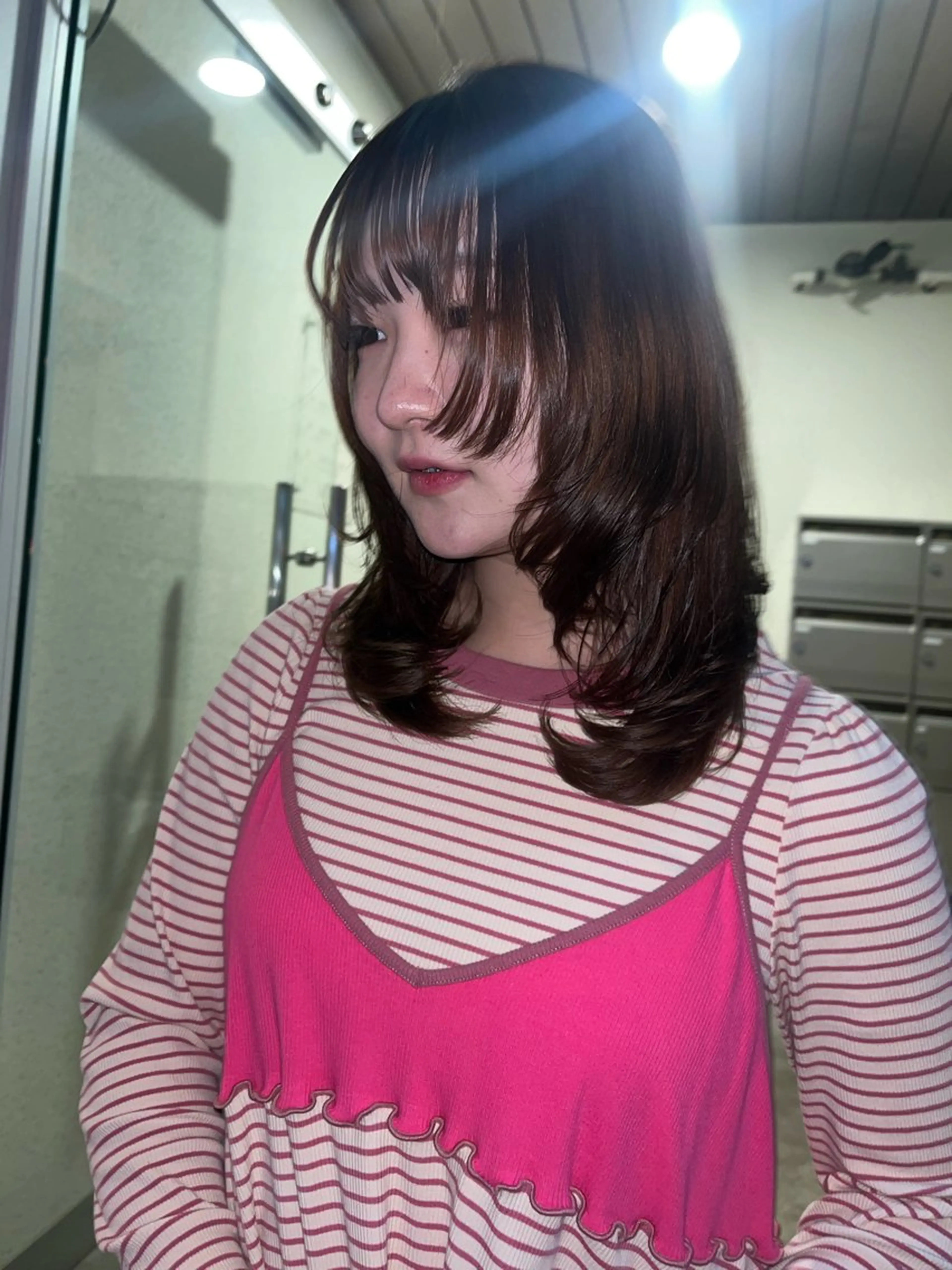 ミディアム SIKI yuuna レイヤーカット🪽のヘアスタイル