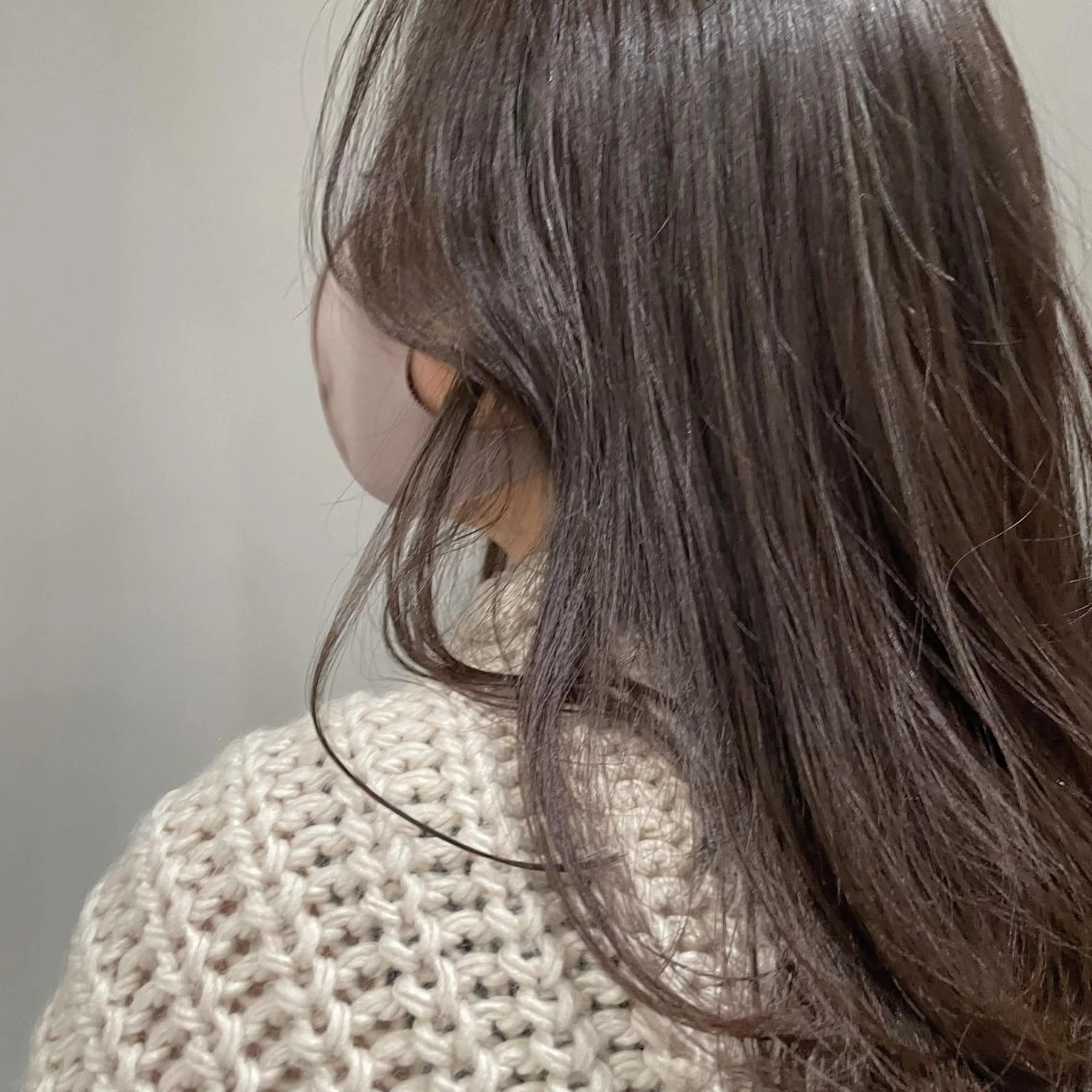 セミロング カラー miyu ハイトーン/レイヤーのヘアスタイル