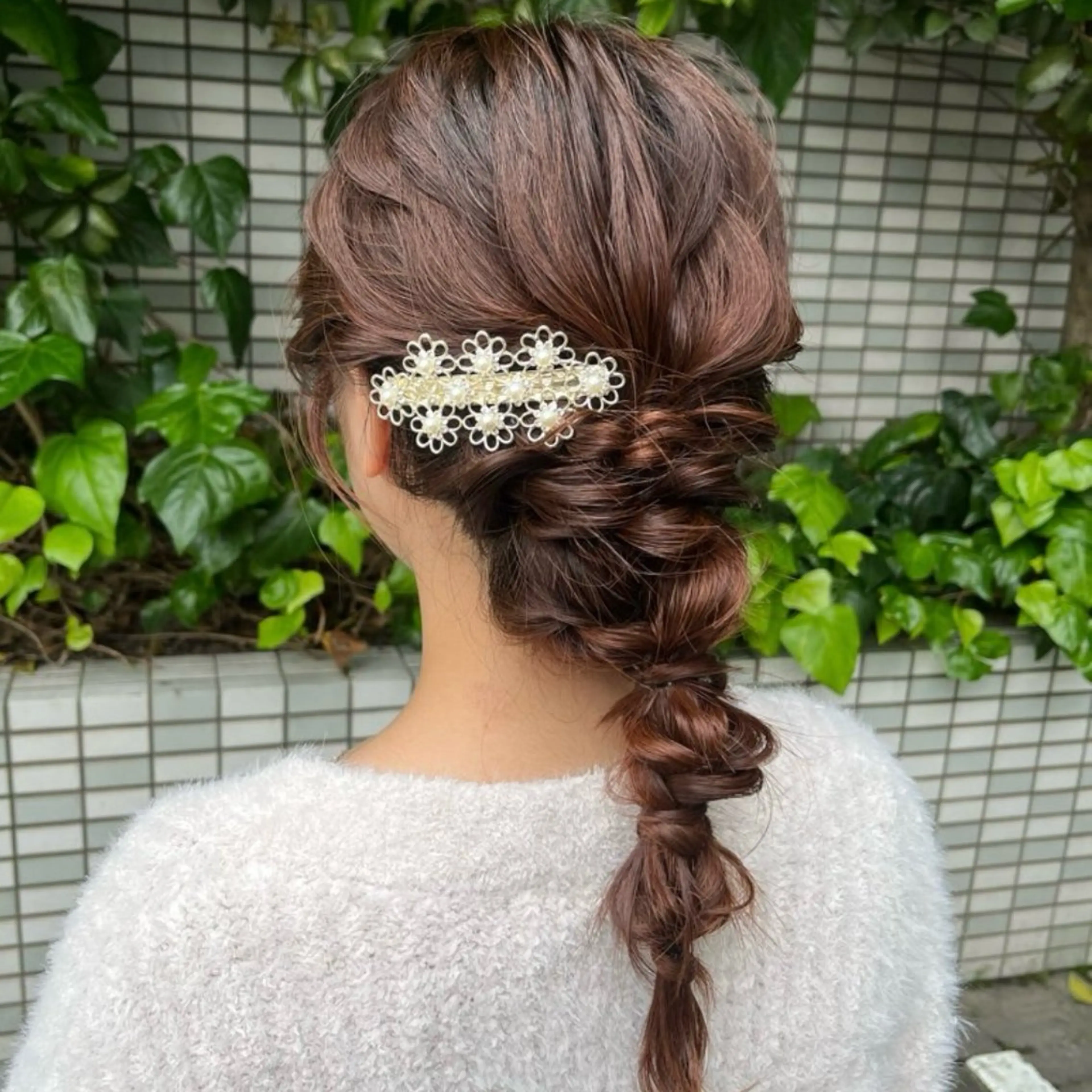 ロング ヘアアレンジ ヘアセット 土橋 伊万里のヘアスタイル