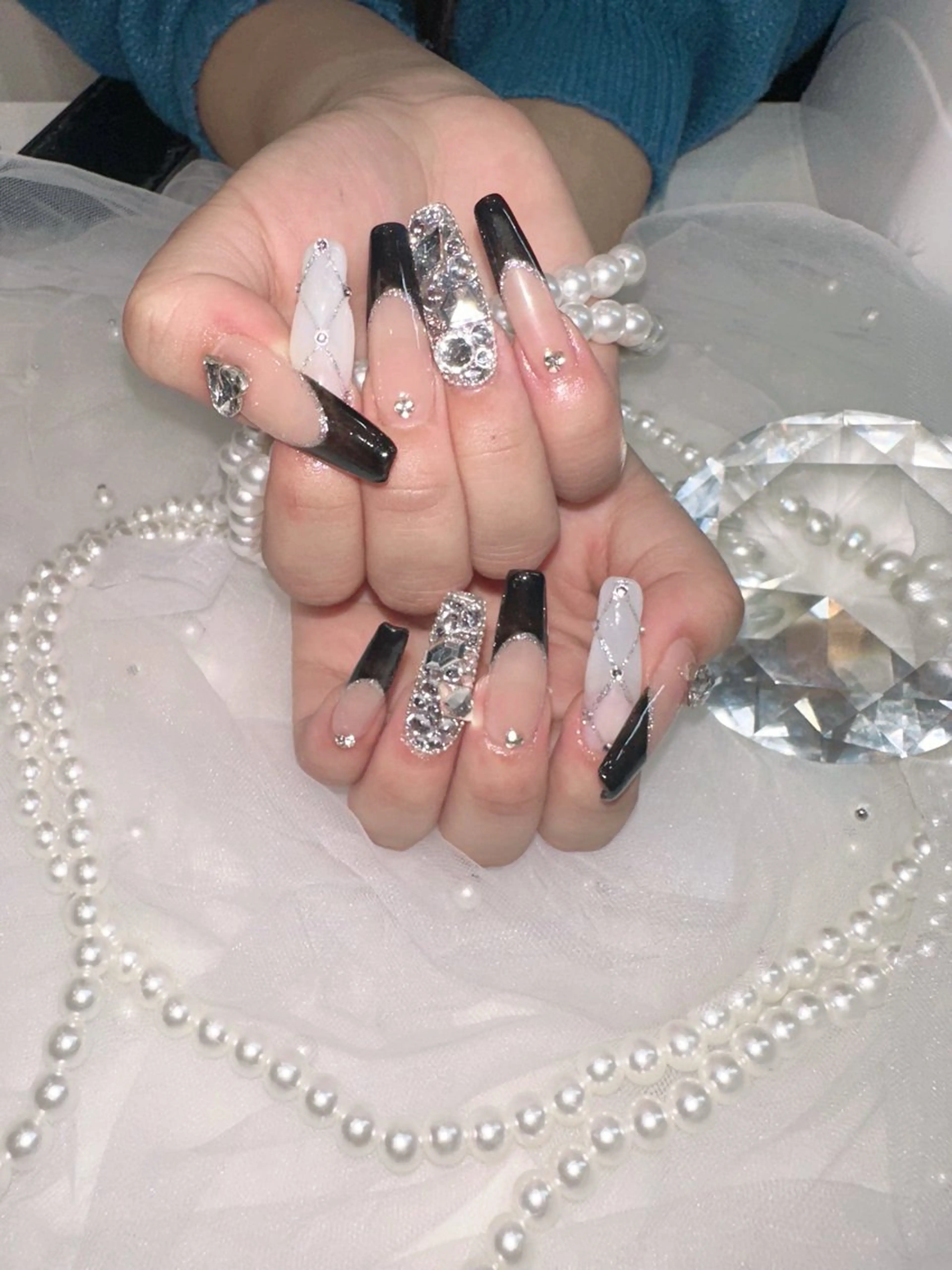 ネイル スカルプネイル ワンホンネイル ハンドネイル icy nail れいあのネイルデザイン