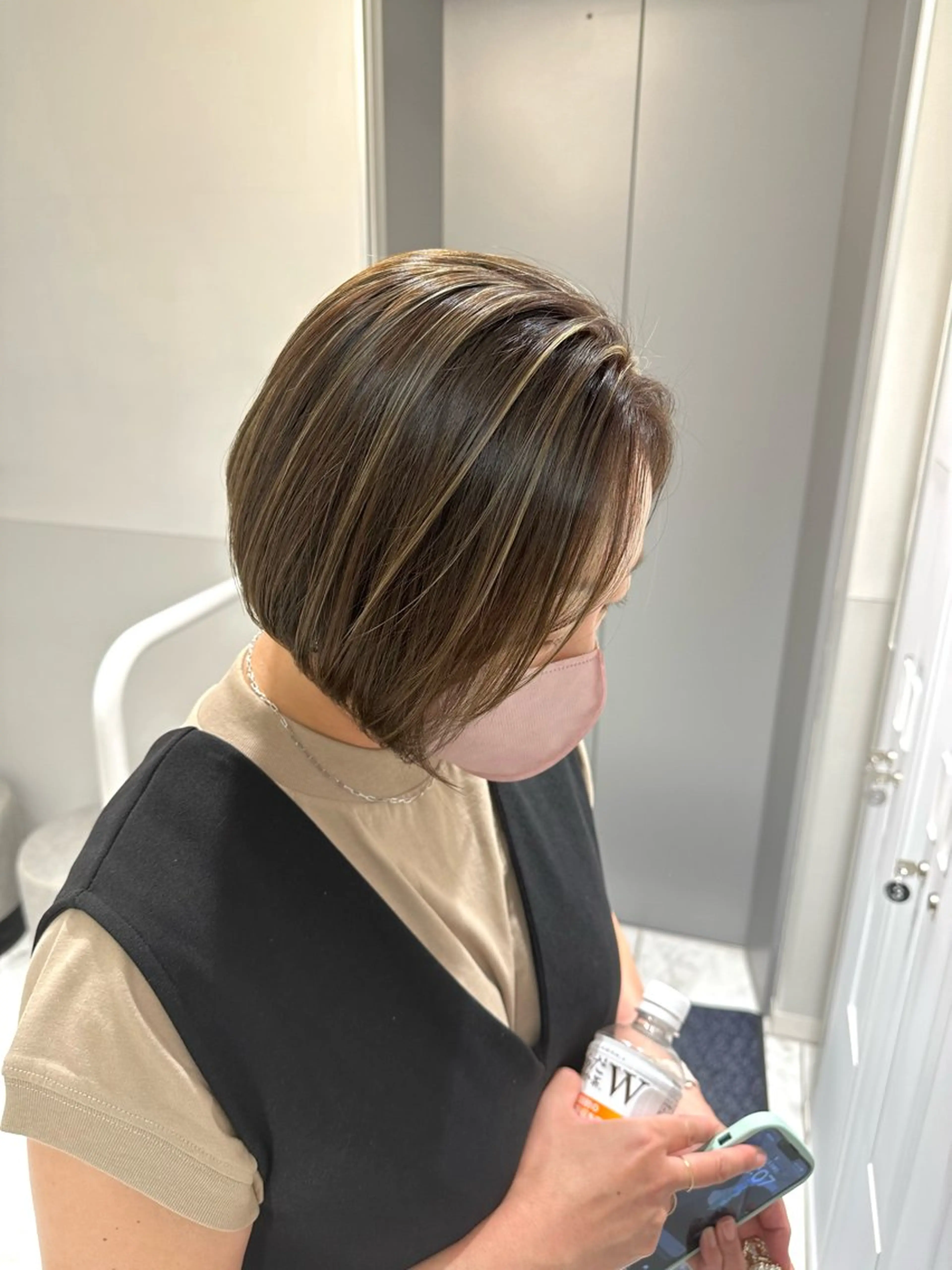 ショート カラー ハイライトカラー ハイライト カット ヘアカラー SALOWIN大宮所属・SALOWIN大宮 /KYOHEI✂️のヘアスタイル