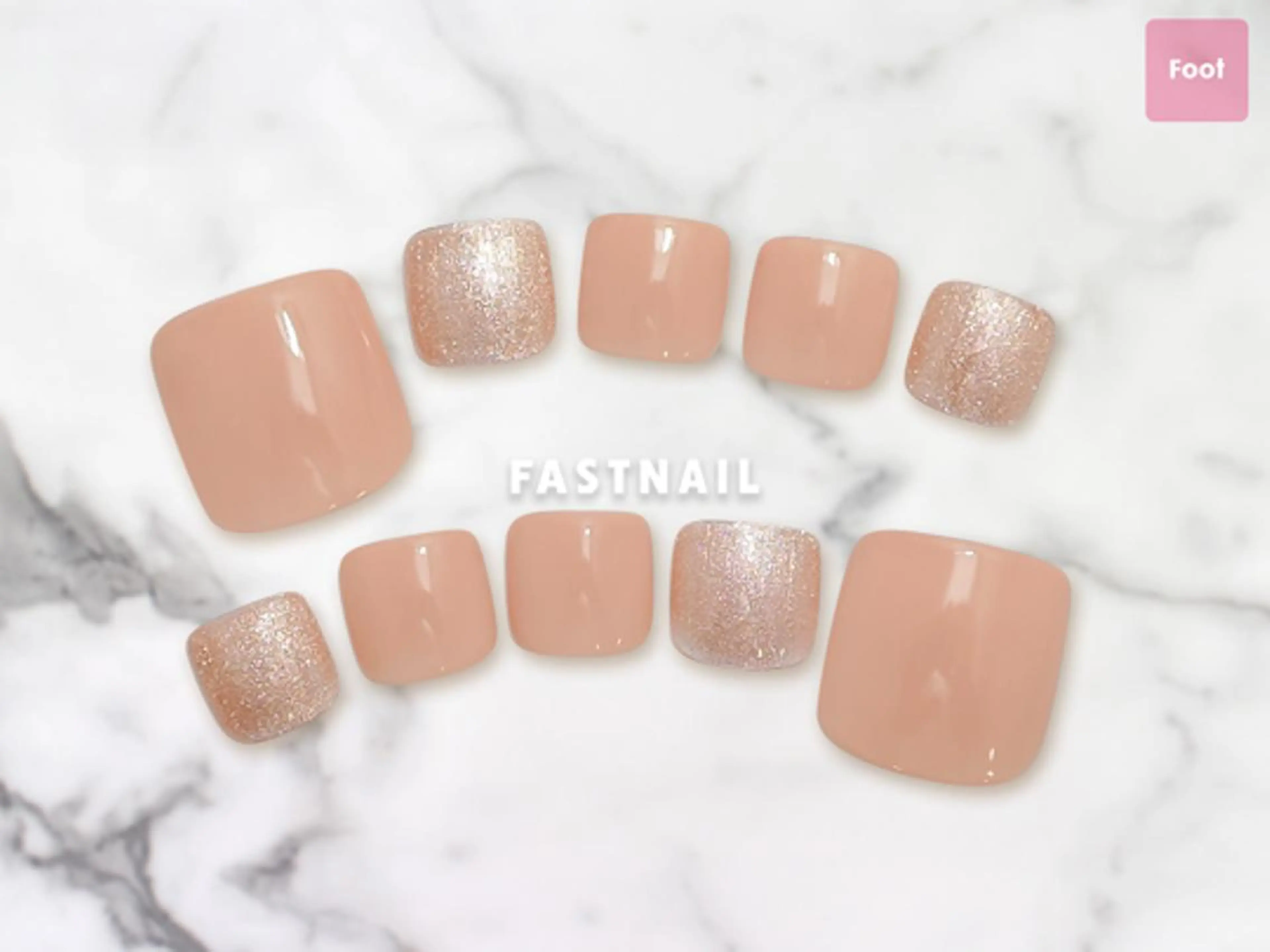 ネイル フットネイル フレンチネイル ジェルネイル ガラスフレンチ グラデーション NUMAZAWA KASUMIのネイルデザイン