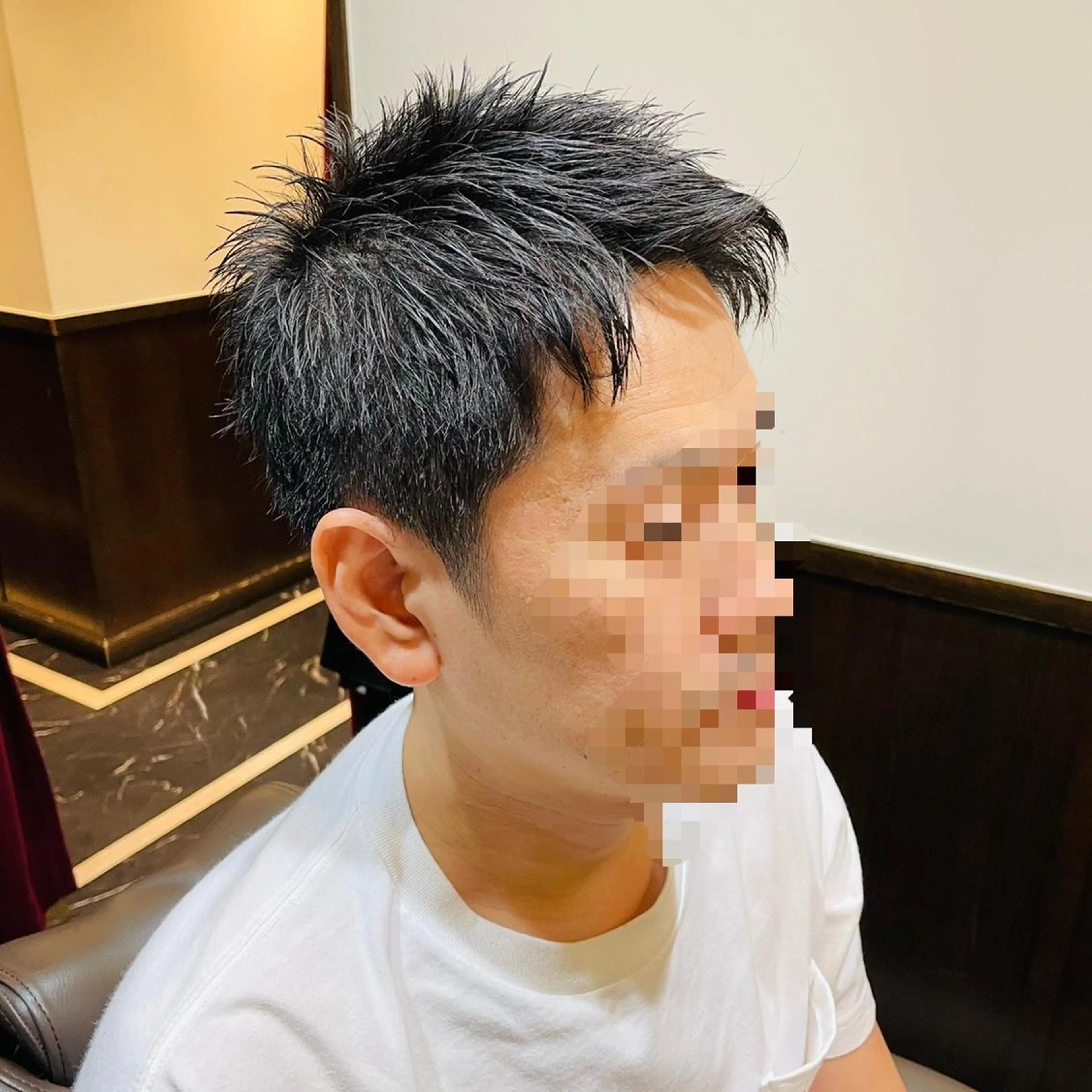 ショート メンズ premium barber表参道店所属・新田 梨乃のヘアスタイル