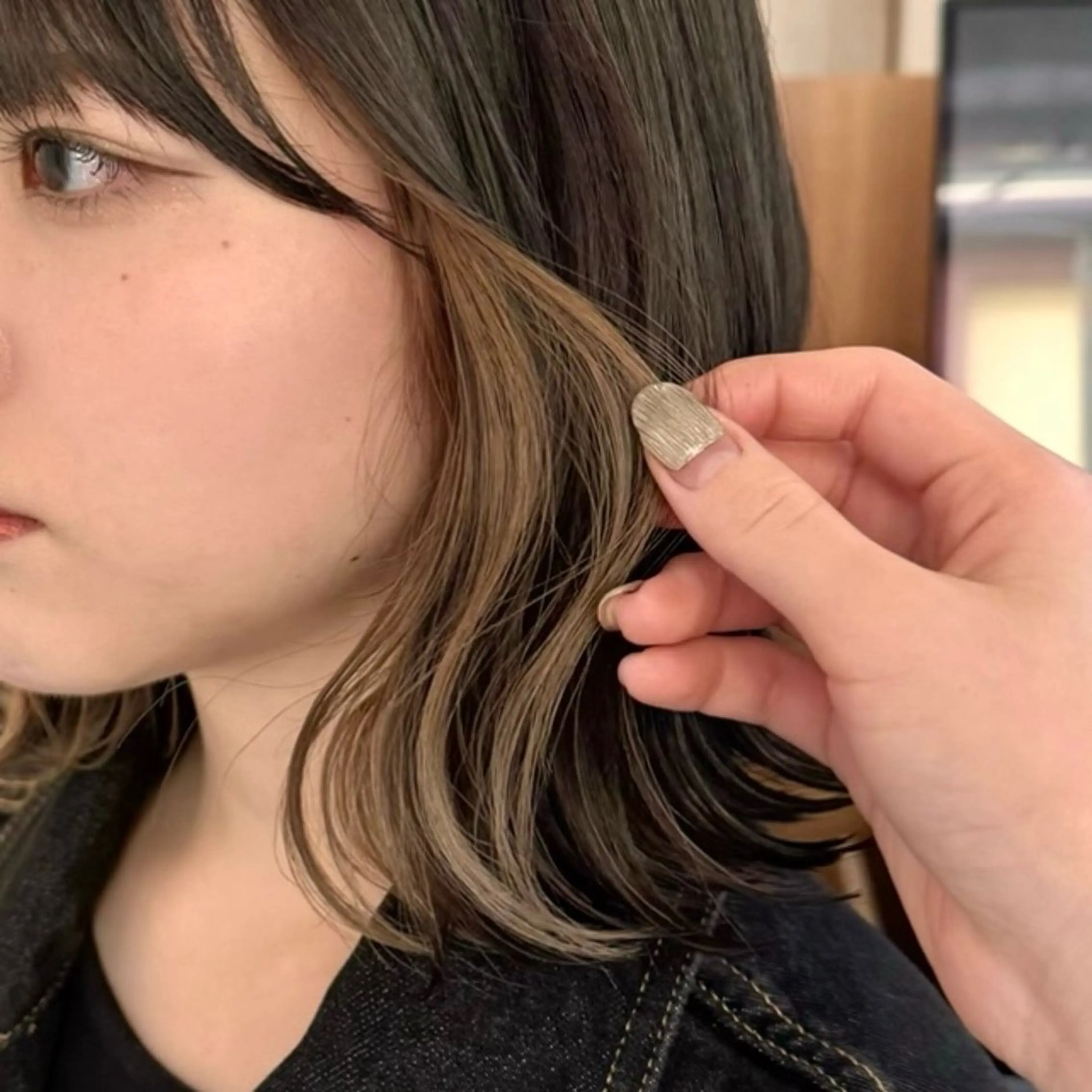 ショート カラー yuuka/ボブ/ダ ブルカラー/髪質改善のヘアスタイル