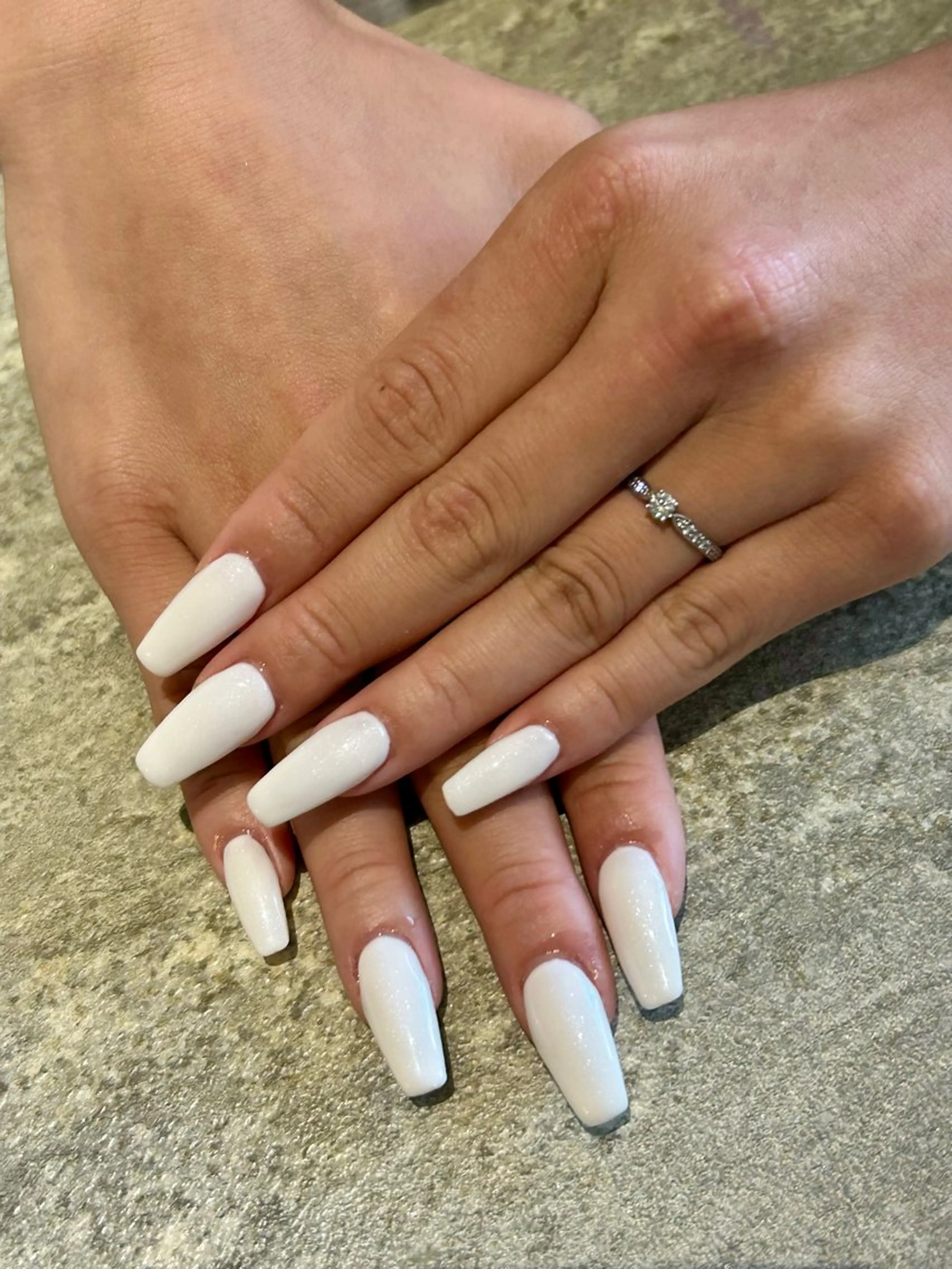 【長さだし練習モデル】チップワンカラー💅オフなしの写真