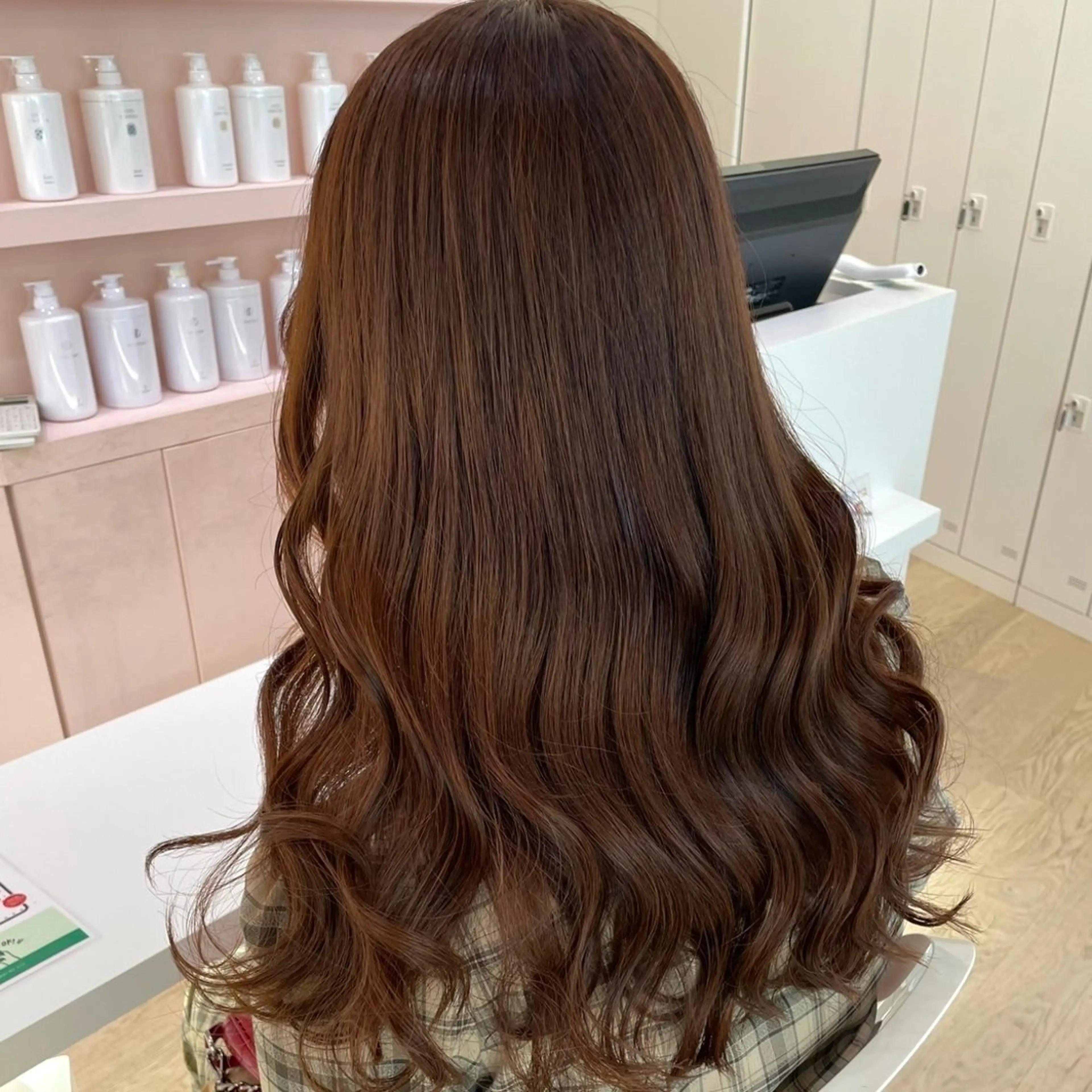 ロング カラー ヘアカラー Parve Mix 森 美遥🇰🇷🩶のヘアスタイル