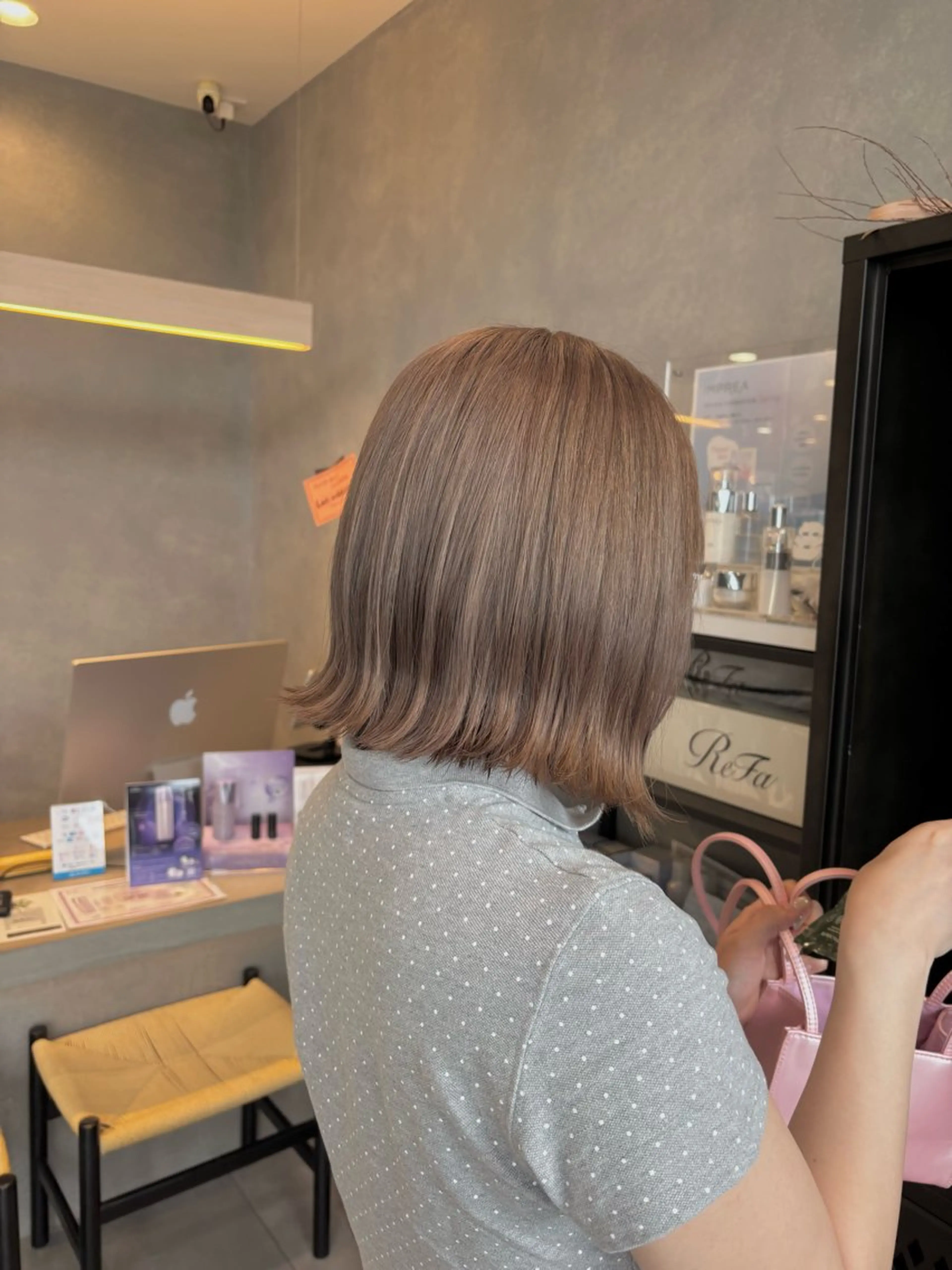 ショート カラー カット 水野 志保のヘアスタイル